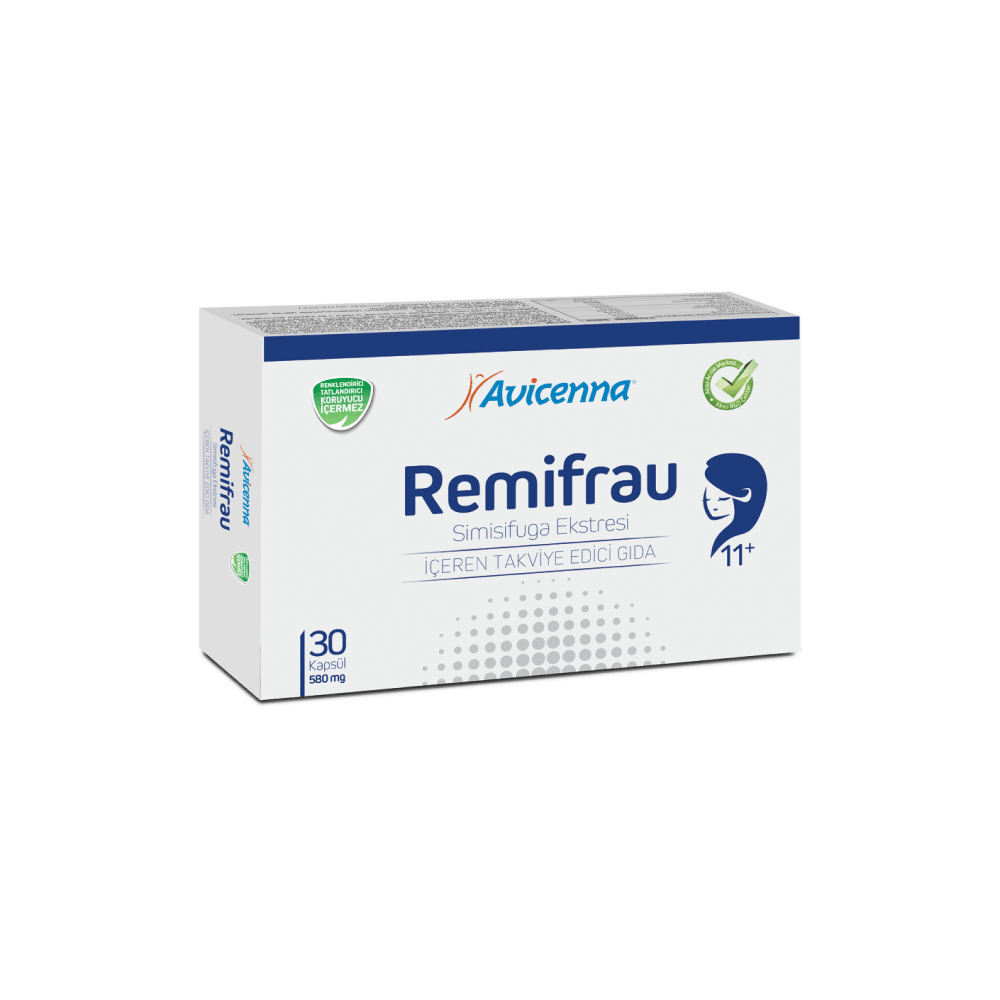 Avicenna Remifrau - Simisifuga Ekstresi İçeren Takviye Edici Gıda 30 Kapsül