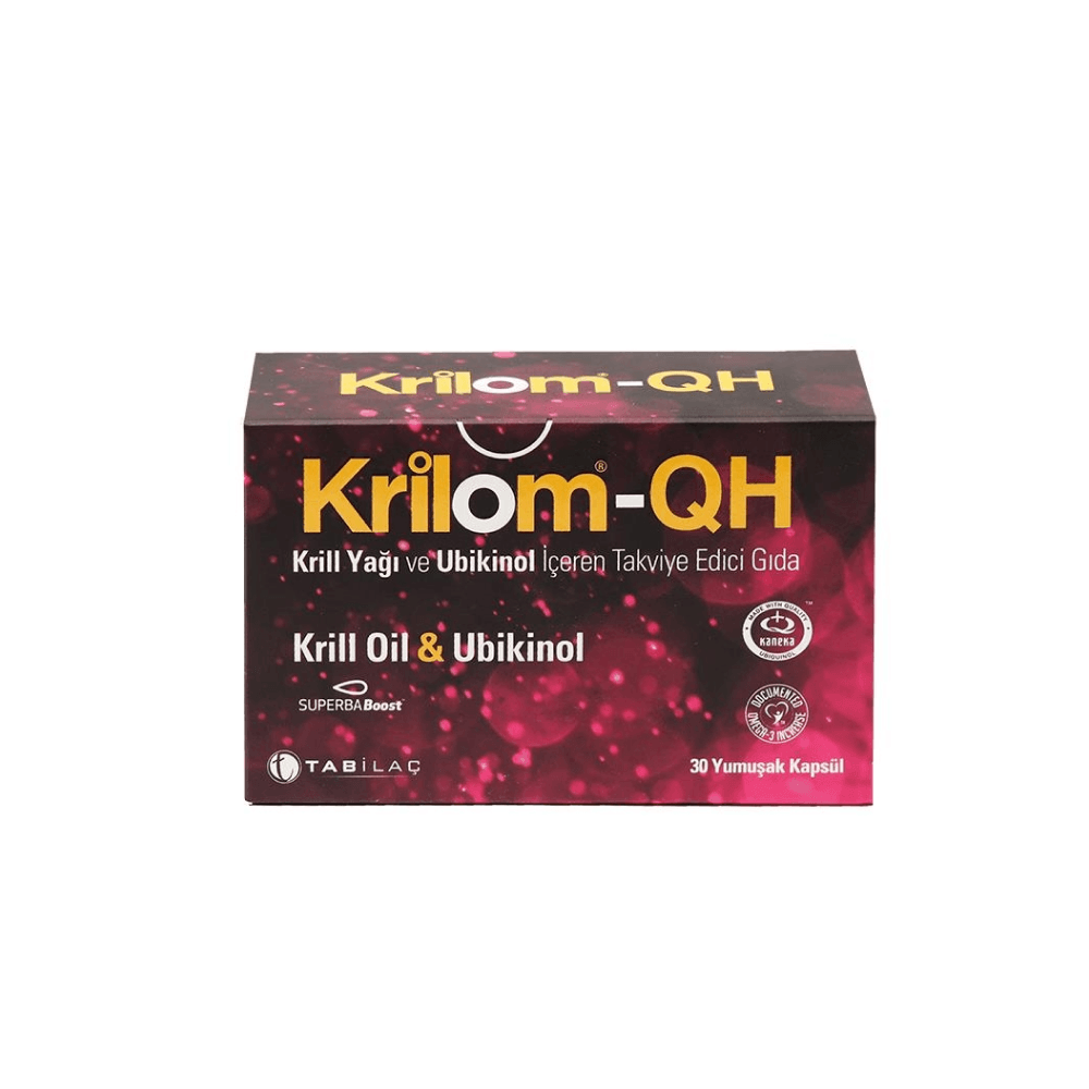 Krilom-QH Krill Oil & Ubikinol 30 Yumuşak Kapsül