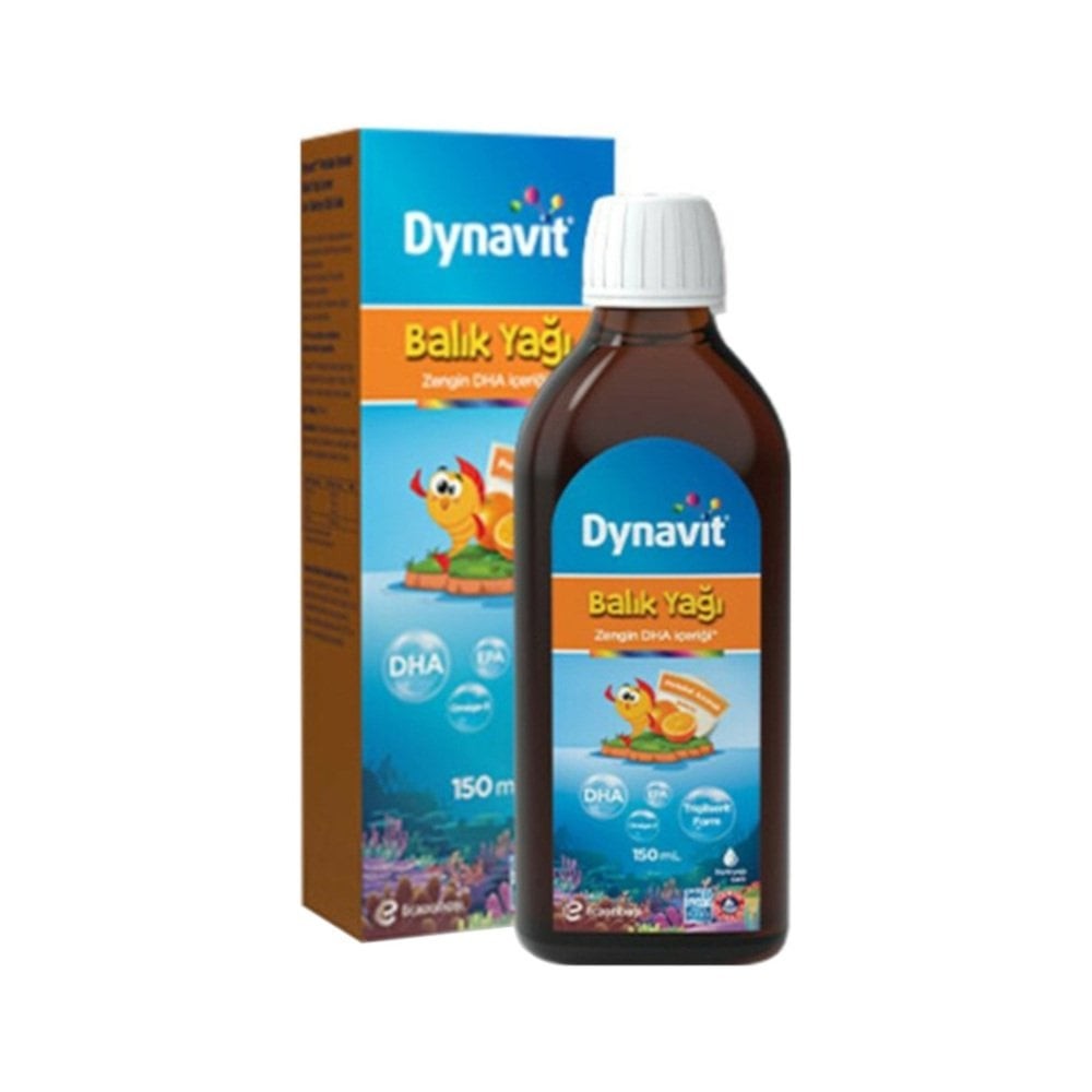Dynavit Balık Yağı Portakal Aromalı 150 ml