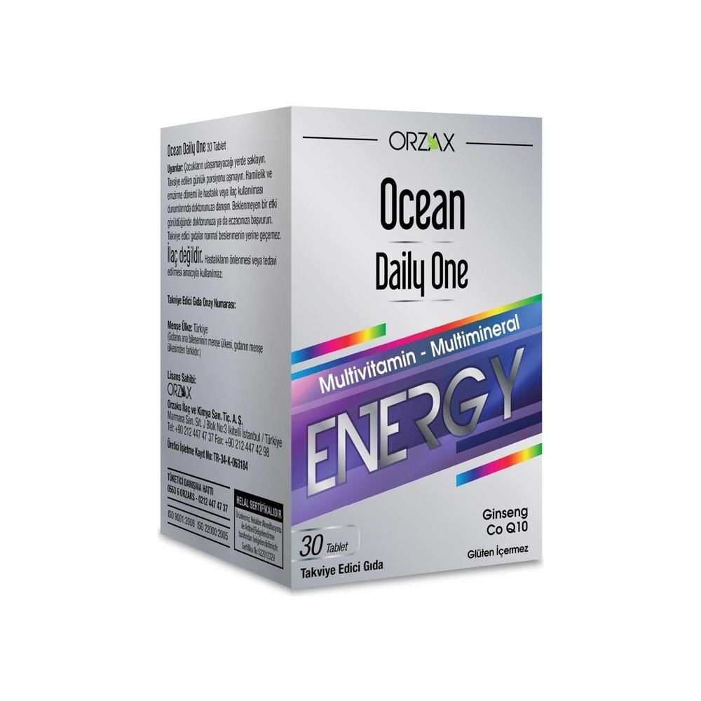 Orzax Ocean Daily One Energy 30 Tablet