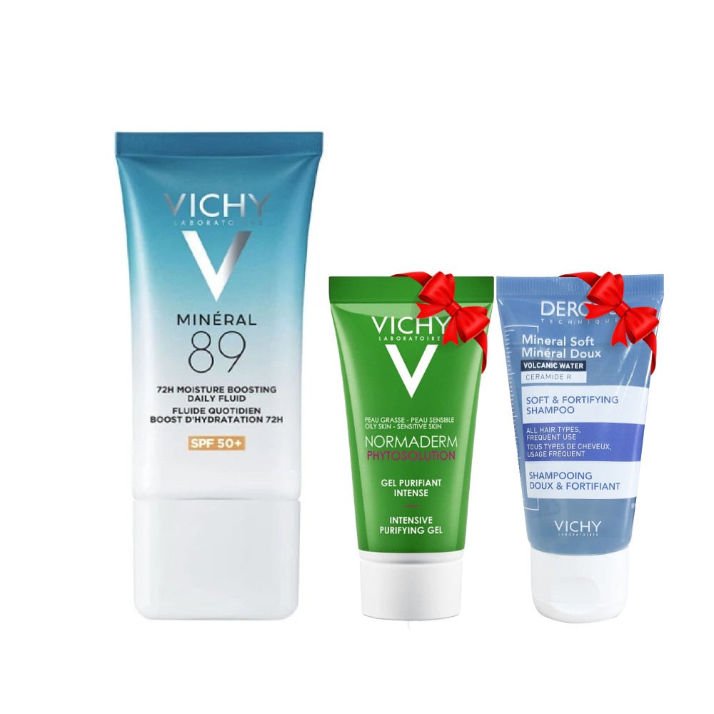 Vichy Mineral 89 Moisture Boost Daily Fluid SPF50+ Güneş Kremi 50 ml