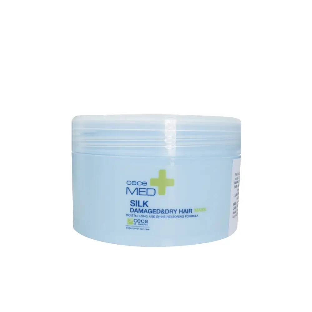 Cecemed Silk Damaged And Dry Hair Mask Kuru ve Hasarlı Saçlar İçin Bakım Maskesi - 5907506531203