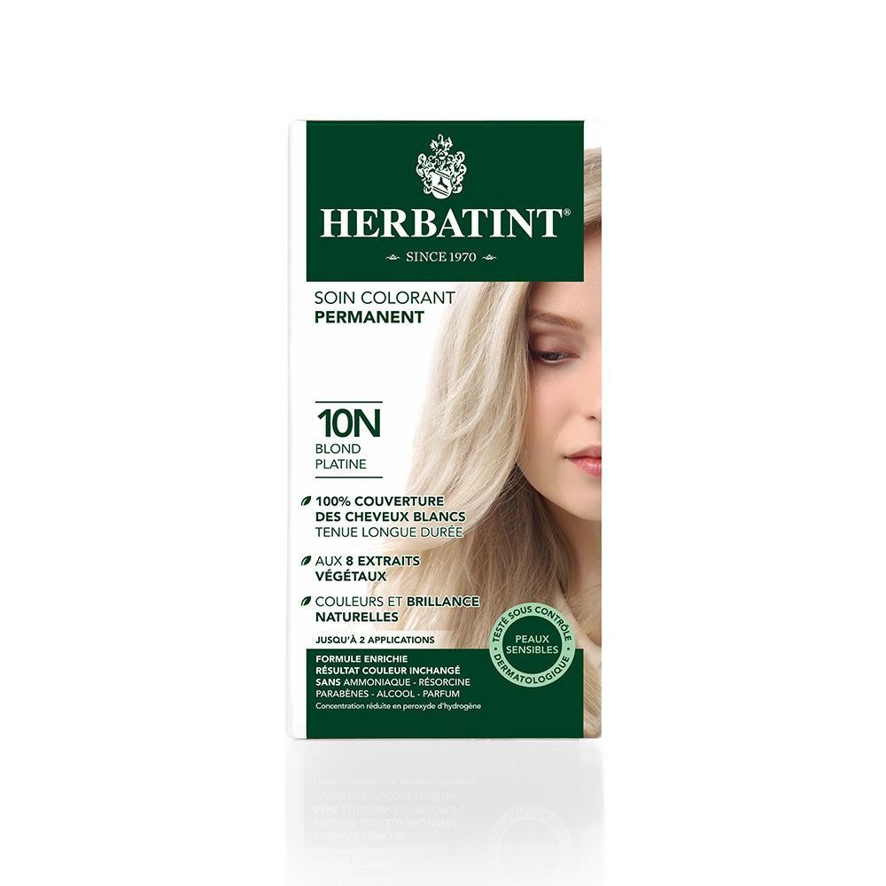 Herbatint Platinum Blonde 10N Platin Sarısı Saç Boyası 150 ml