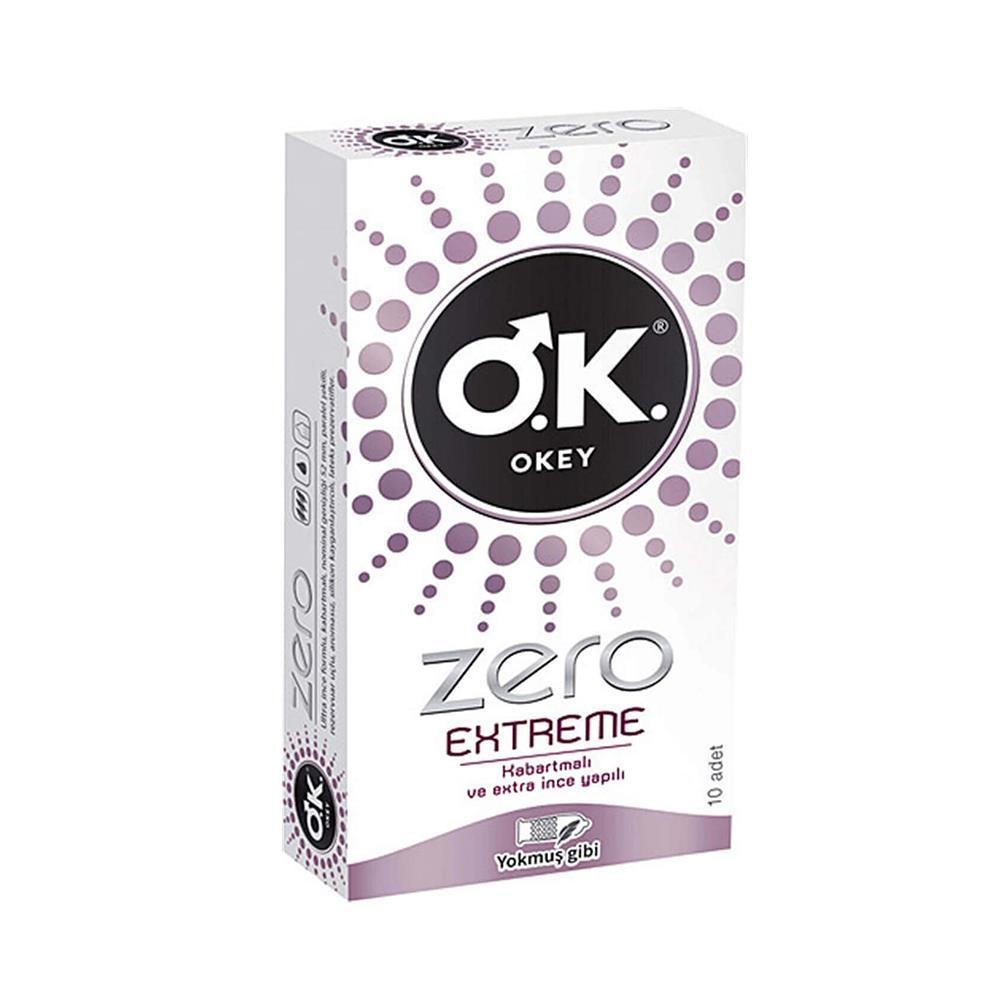 Okey Prezervatif Zero Extreme 10 Adet