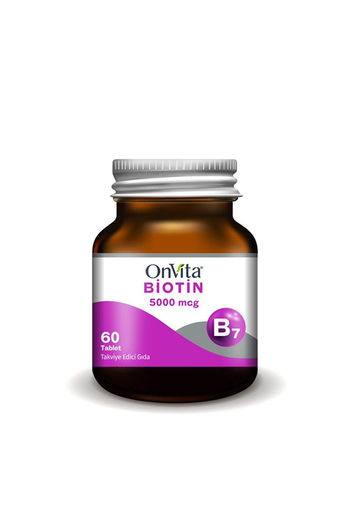 OnVita Biotin 5000 mcg 60 Tablet