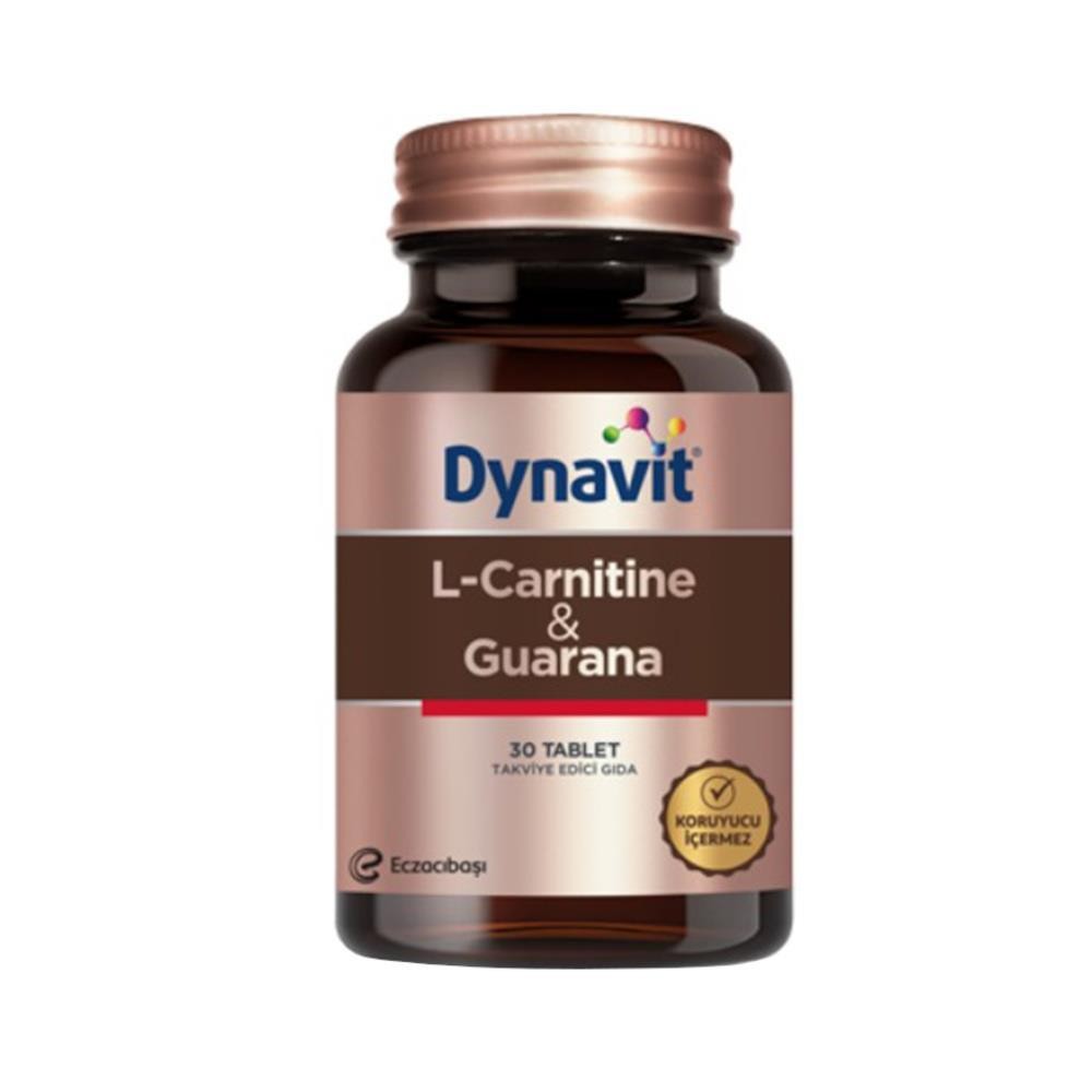Dynavit L-Carnitine & Guarana İçerikli Takviye Edici Gıda 30 Tablet