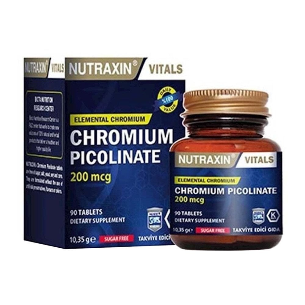Nutraxin Chromium Picolinate 90 Kapsül