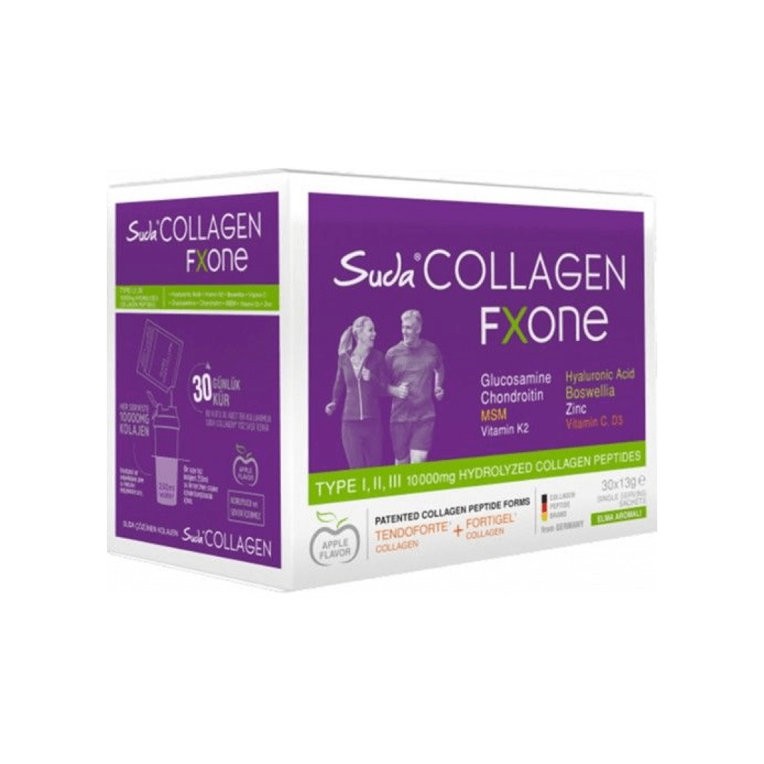 Suda Collagen Fxone Elma Aromalı Kolajen 390 g