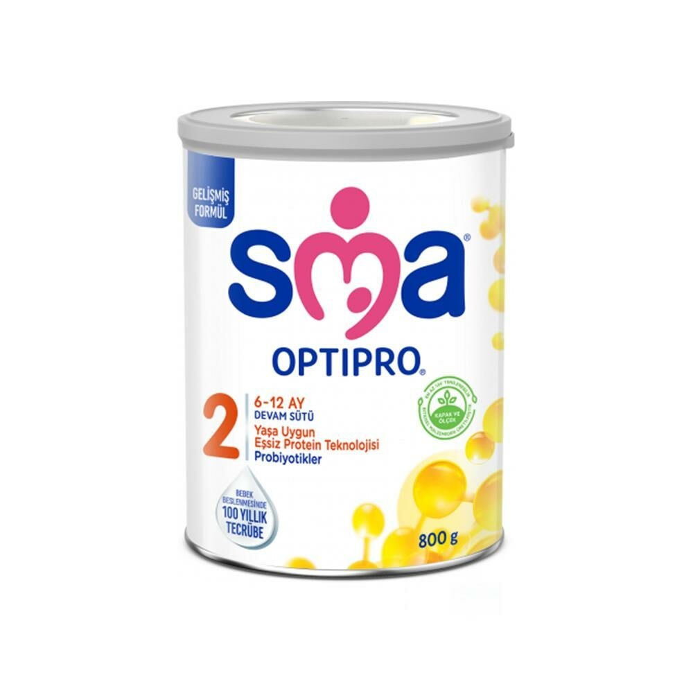 SMA Optipro Probiyotik 2 Bebek Devam Sütü 6-12 Ay 800 gr