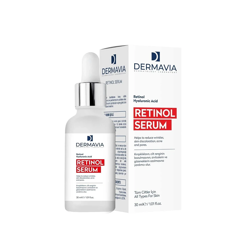 Dermavia Gözenek Sıkılaştırıcı Retinol Serum 50 ml