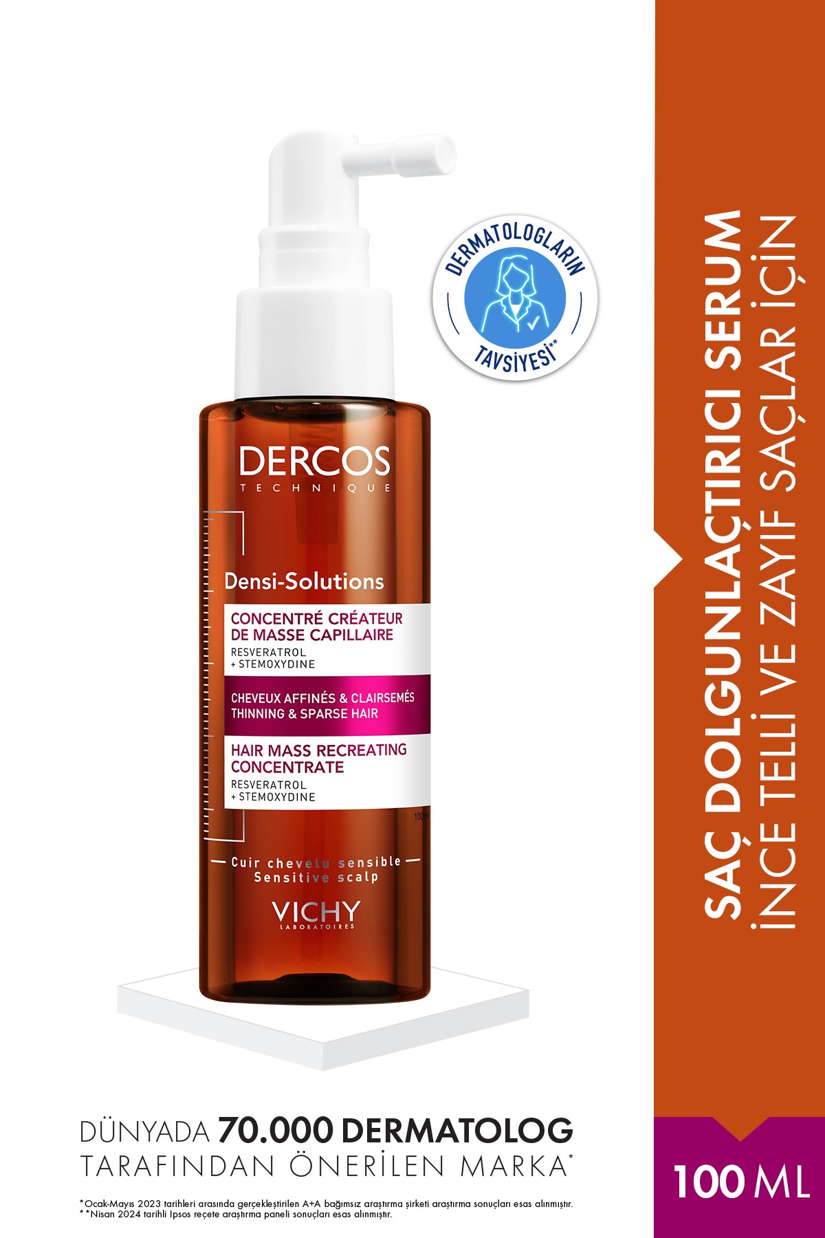 Vichy Dercos Densi Solutions Lotion Saç Bakım Serumu 100 ml