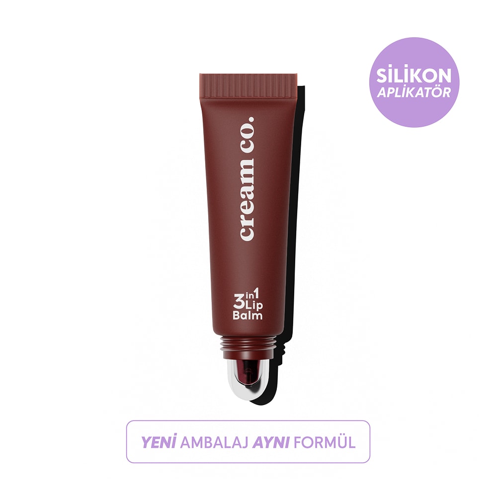 Cream Co. 3 in 1 Lip Balm Black Cherry Dudak Kremi 10 ml
