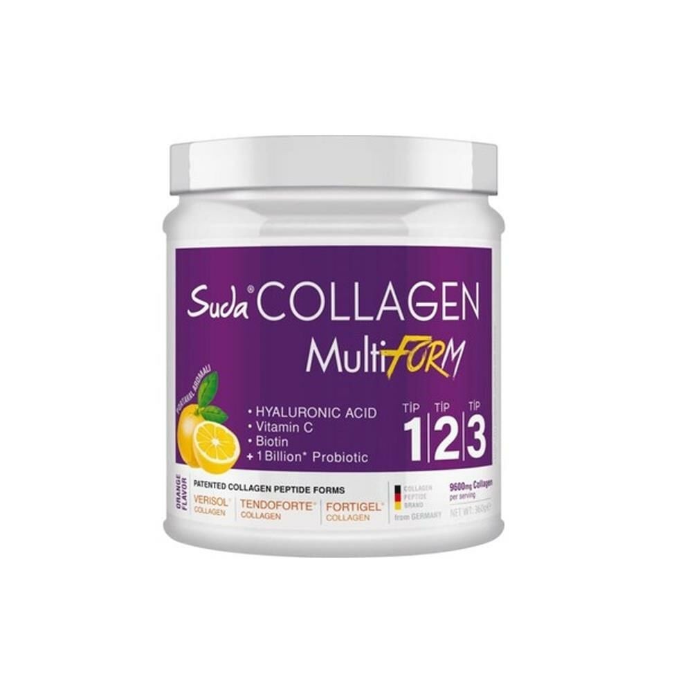 Suda Collagen Multiform Portakal Aromalı 360 gr