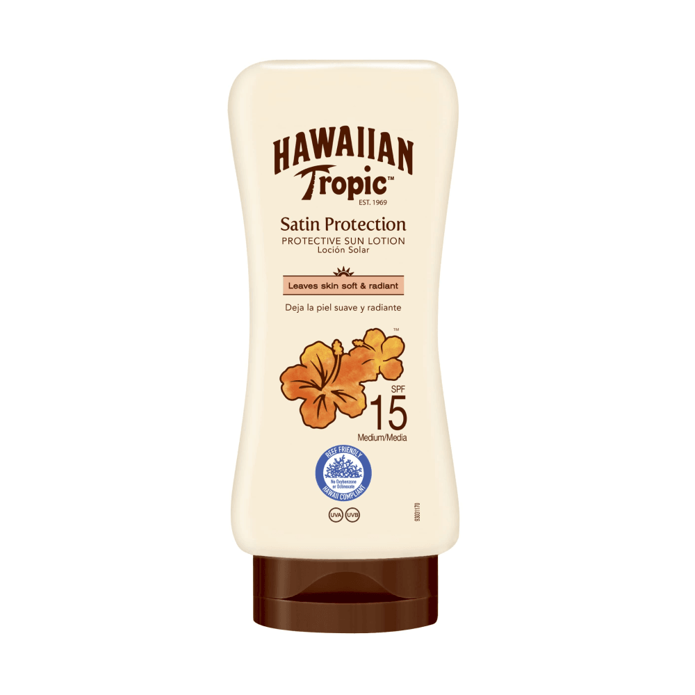 Hawaiian Tropic Satin Protection Sun Lotion Güneş Losyonu SPF15 180 ml