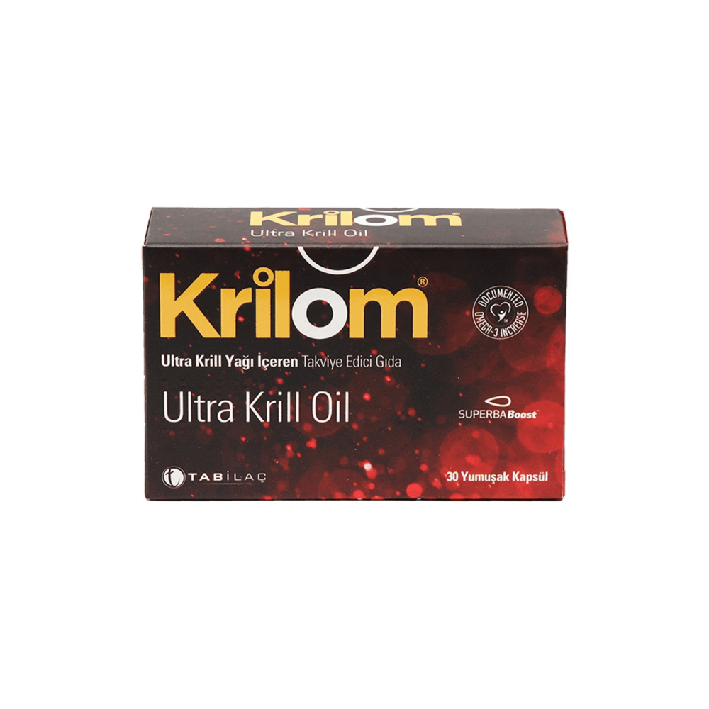 Krilom Ultra Krill Oil 30 Yumuşak Kapsül