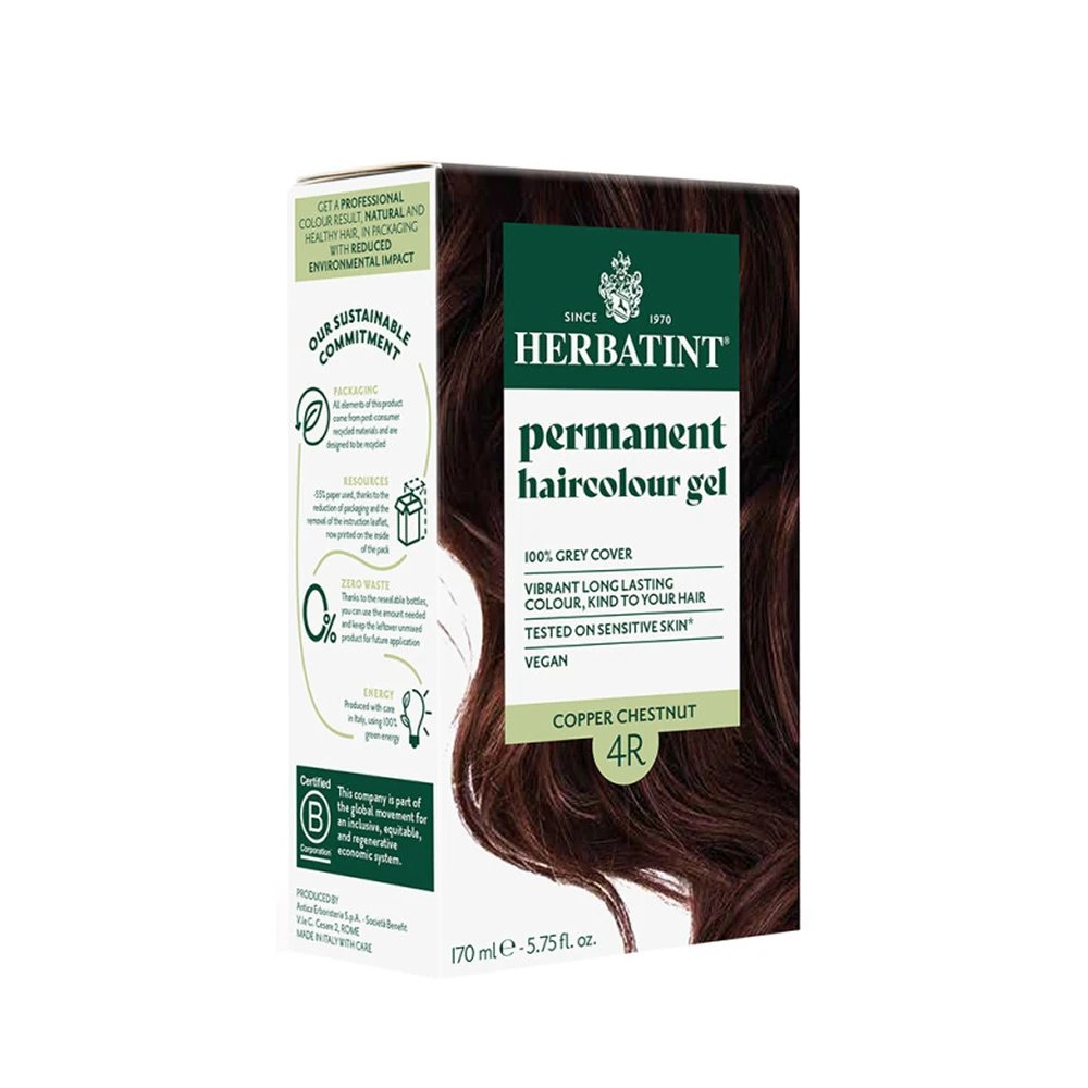 Herbatint Copper Chestnut 4R Bakır Kestane Saç Boyası 170 ml