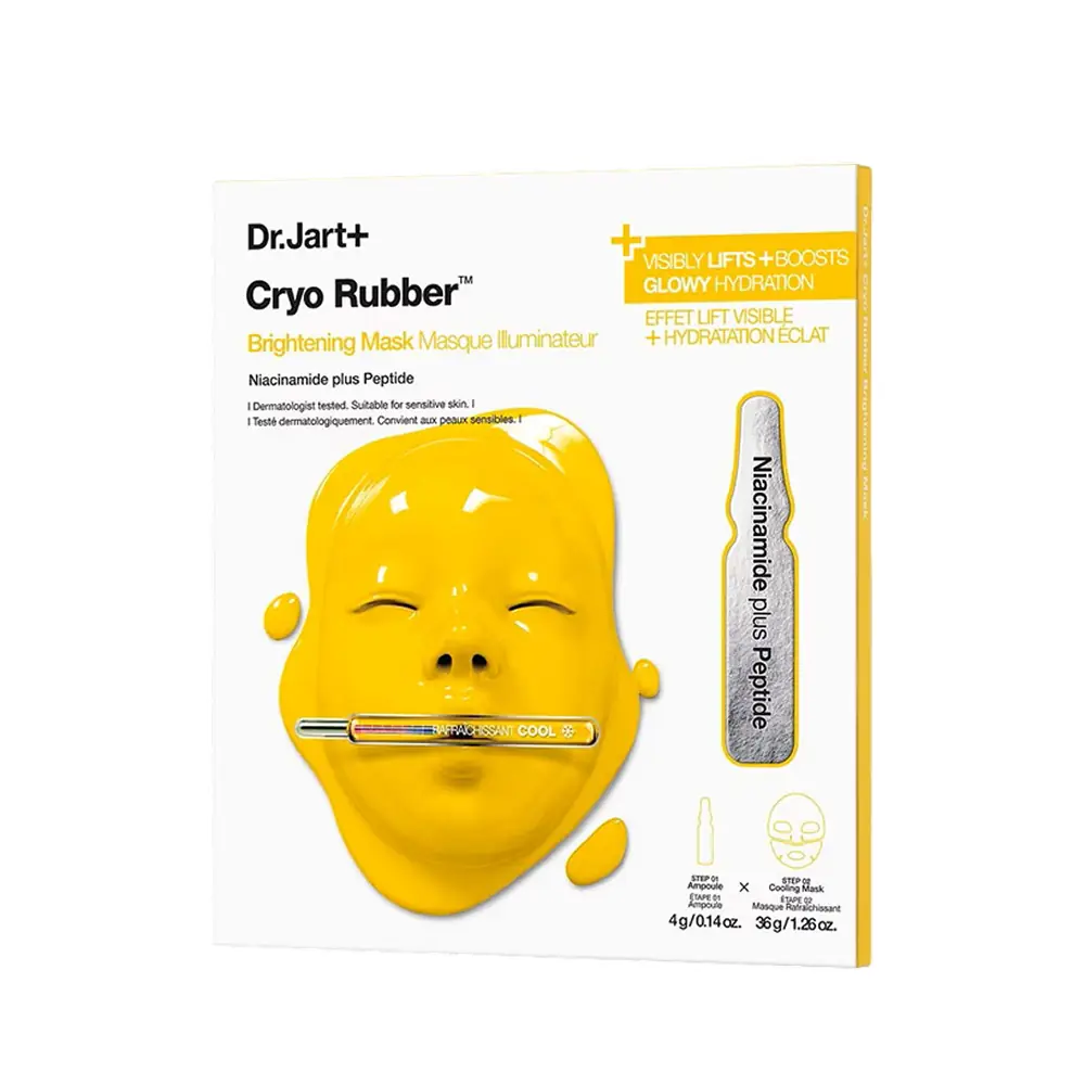 Dr.Jart+ Dr. Jart+ Cryo Rubber Niasinamid ve Peptit İçerikli Aydınlatıcı Etkili Yüz Maskesi 36+