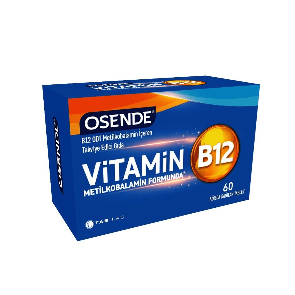 Osende Metilkobalamin B12 Vitamini 60 Tablet