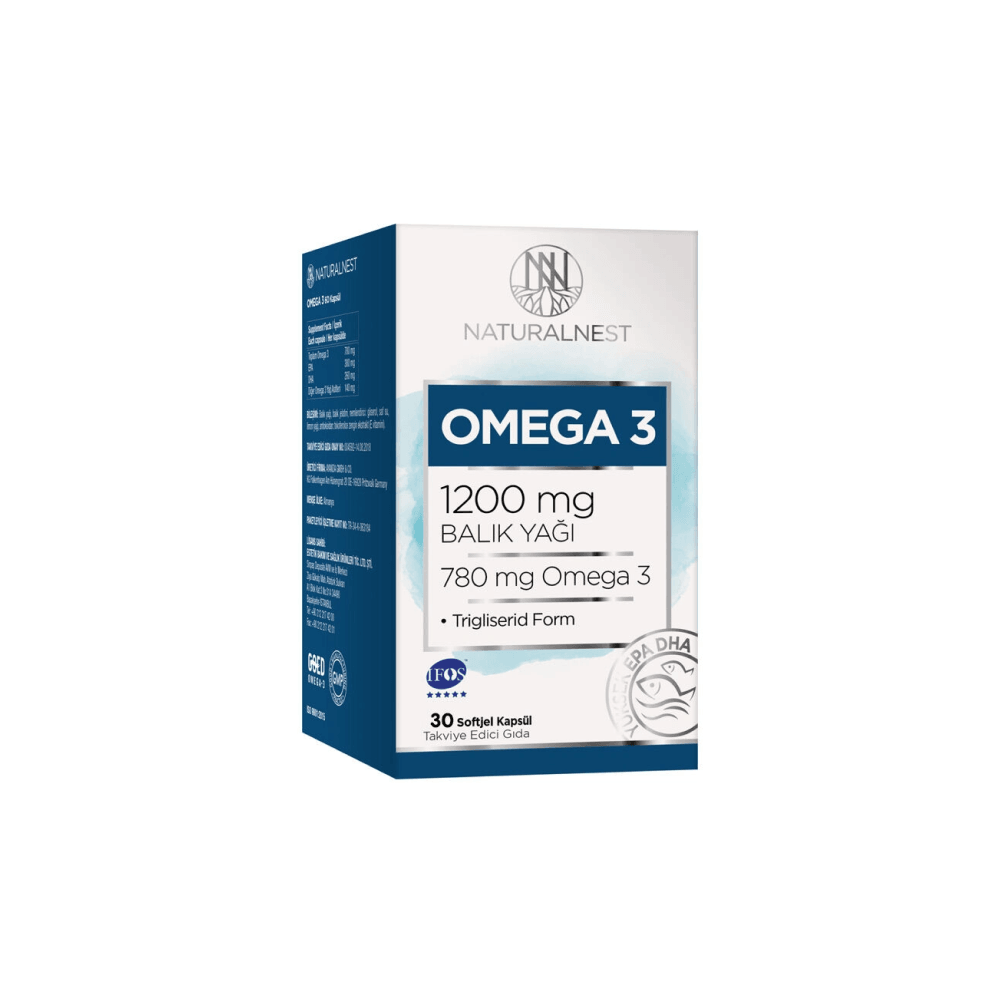 Naturalnest Omega 3 1200 Mg 30 Kapsül