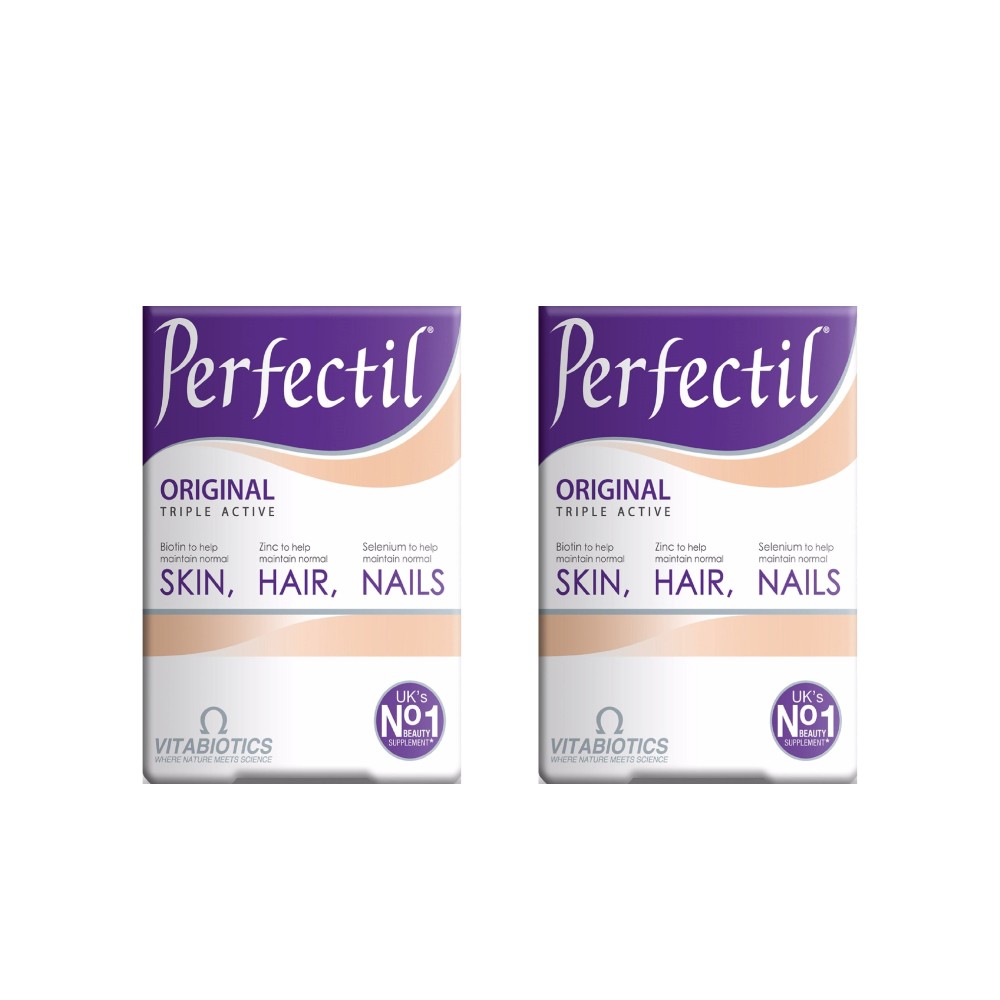 Vitabiotics Perfectil Skin-Hair-Nails 30 Tablet x 2