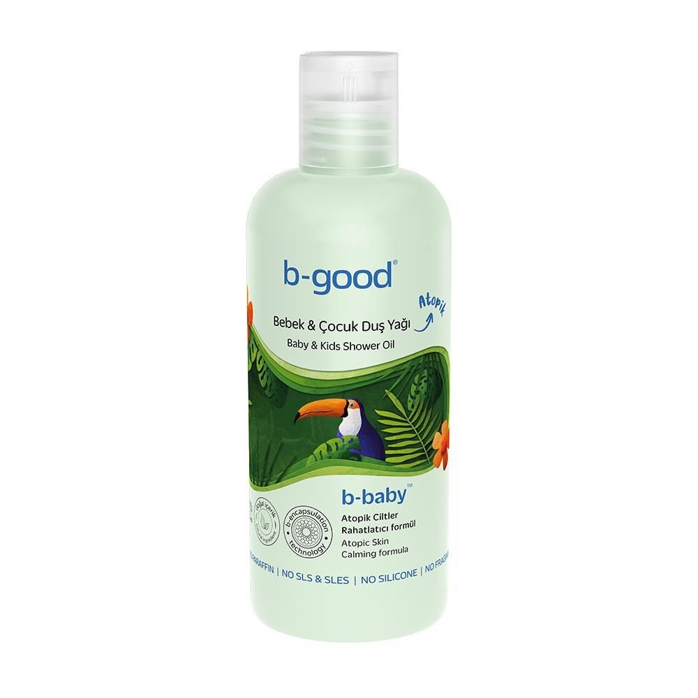 B-Good B-baby Bebek  Çocuk Duş Yağı Atopik Ciltler 500 ml