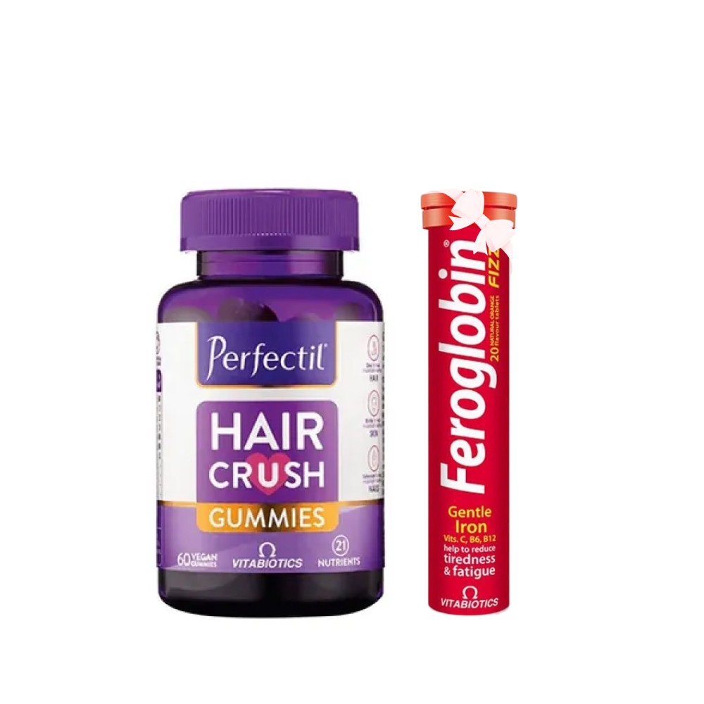 Vitabiotics Perfectil Hair Crush Gummies 60 Çiğnenebilir Tablet