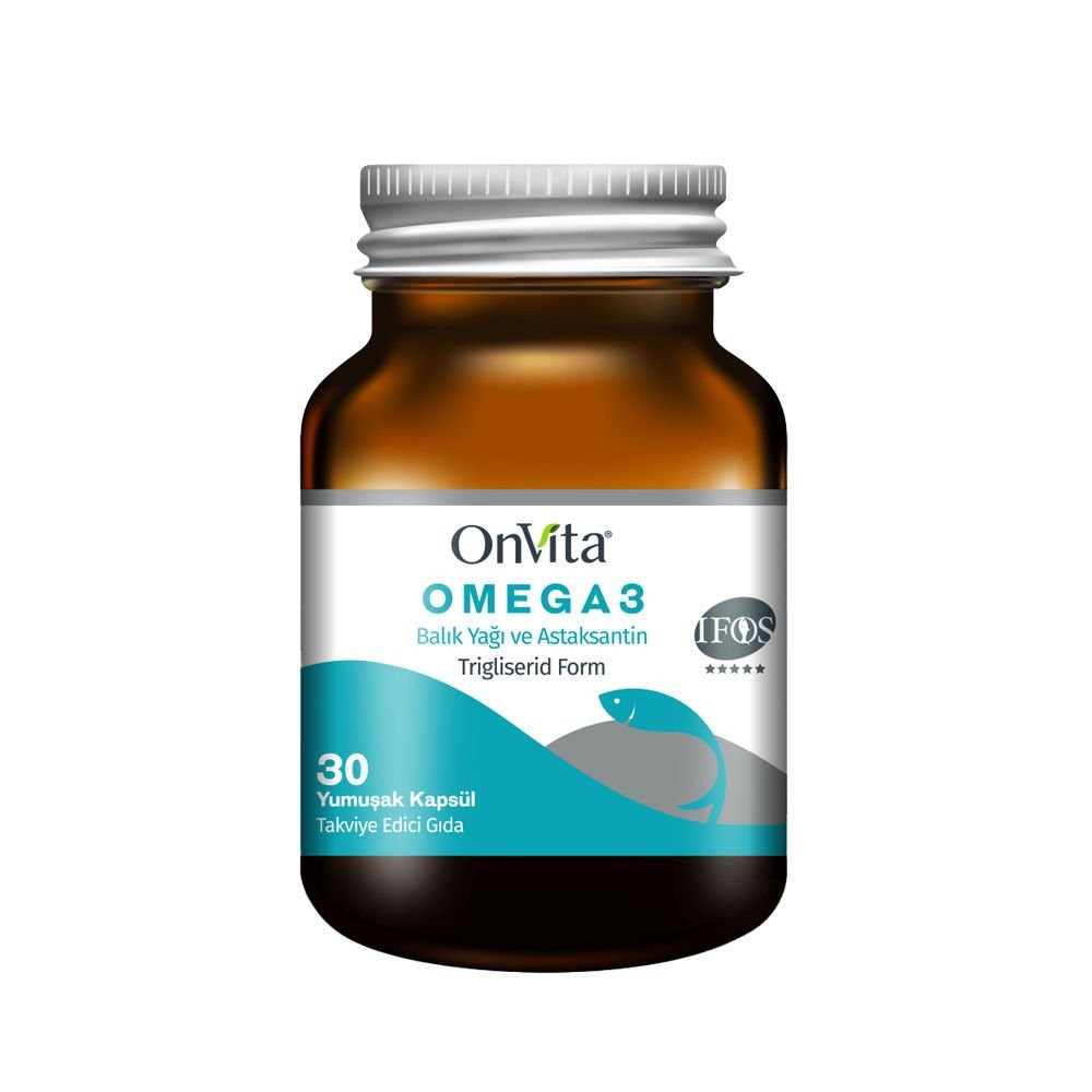 OnVita Omega 3 30 Yumuşak Kapsül