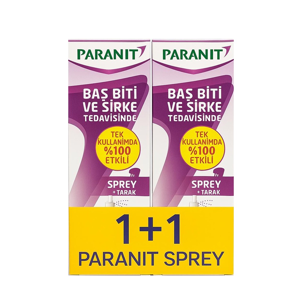 Paranit Baş Biti Kovucu Yağsız Sprey 100 ml 2'li Paket