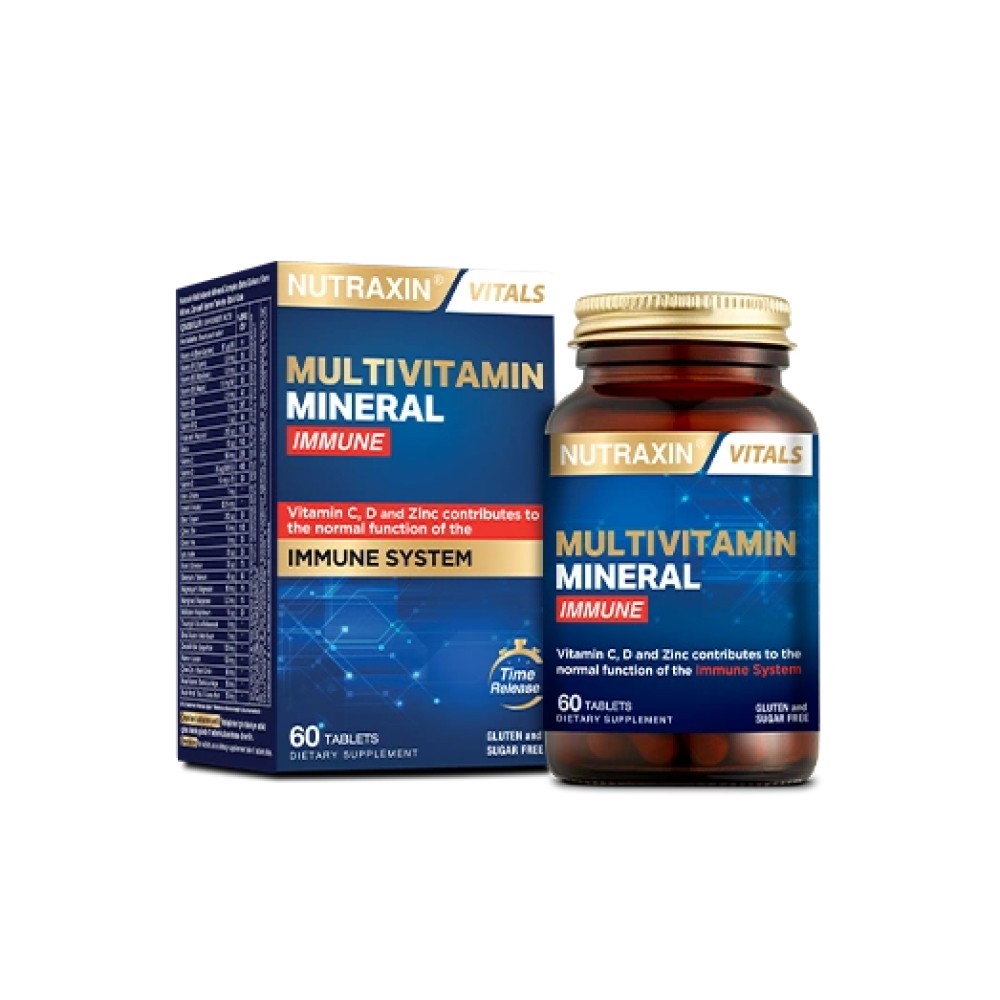 Nutraxin Multivitamin Mineral Immune 60 Tablet