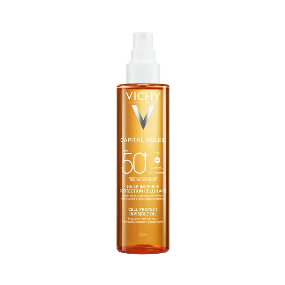 Vichy Capital Soleil Cell Protect Oil Spf 50+ Güneş Koruyucu Yağ 200 ml