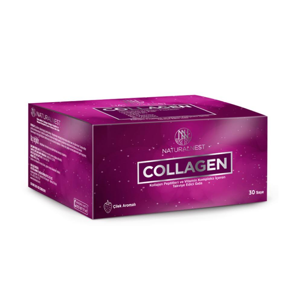 Naturalnest Collagen 5000 mg Çilek Aromalı 30 Saşe