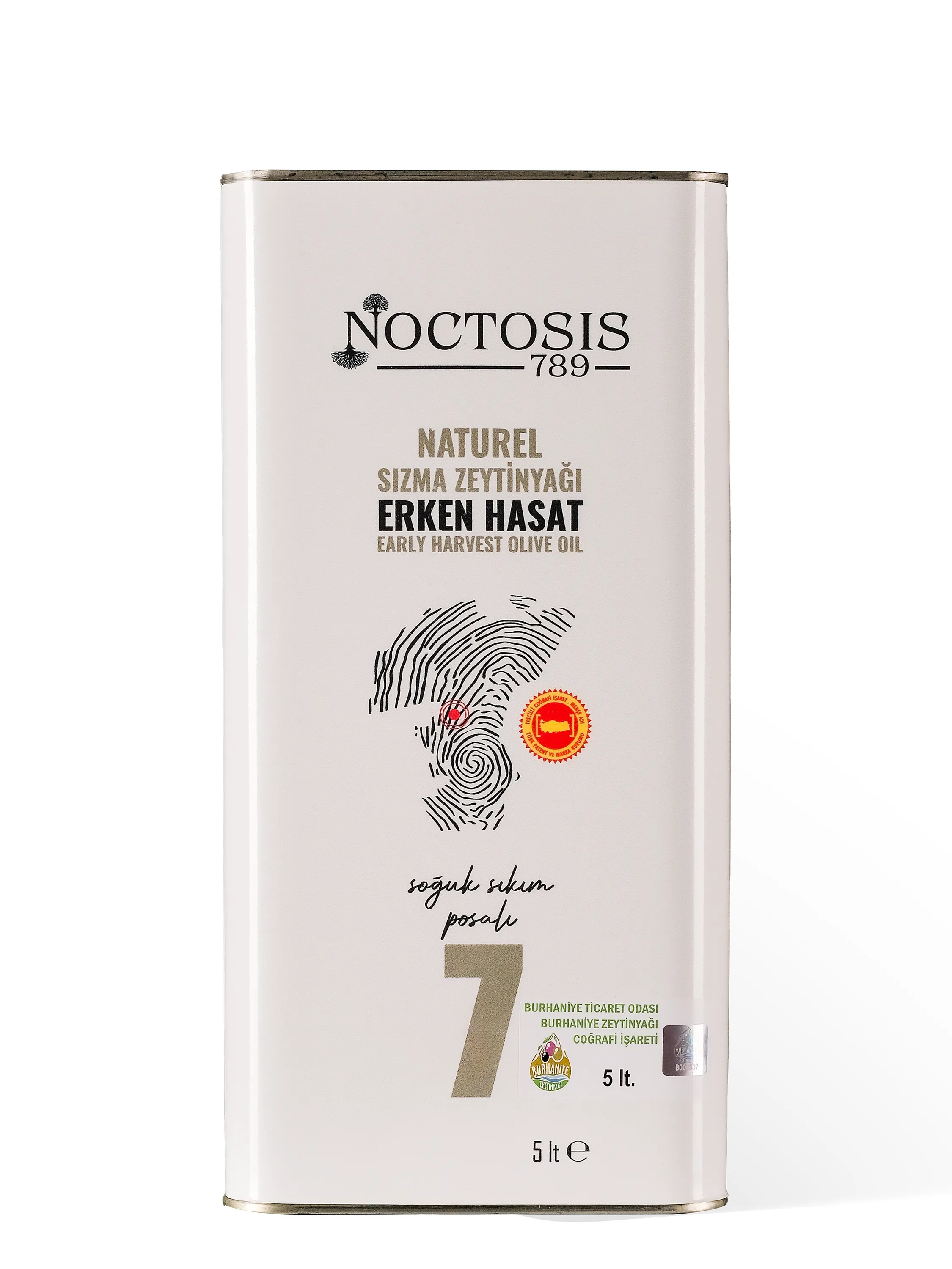 No:7 Erken Hasat Zeytinyağı 5 Lt