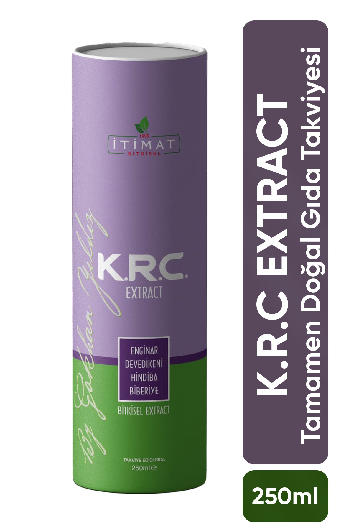 Karaciğer Detox / Enginar - Devedikeni - Hindiba - Biberiye Sıvı Ekstraktı/250 ml