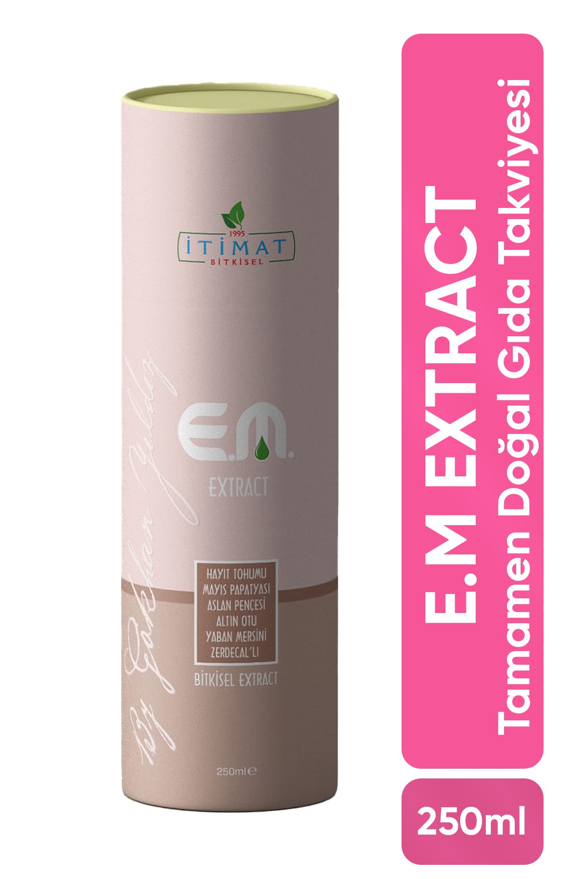 Kadınlara Özel /hayıt Tohumu - Aslan Pençesi - Papatya - Yaban Mersini - Zerdeçal/ekstrakt/250ml