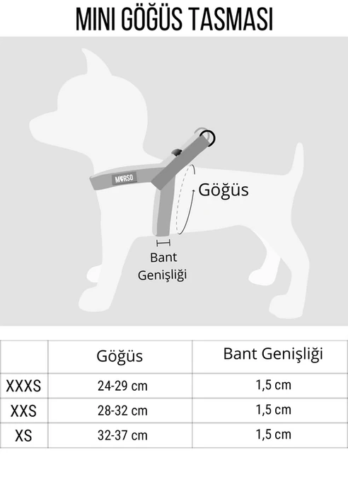 Power Flow Mini Göğüs Tasması
