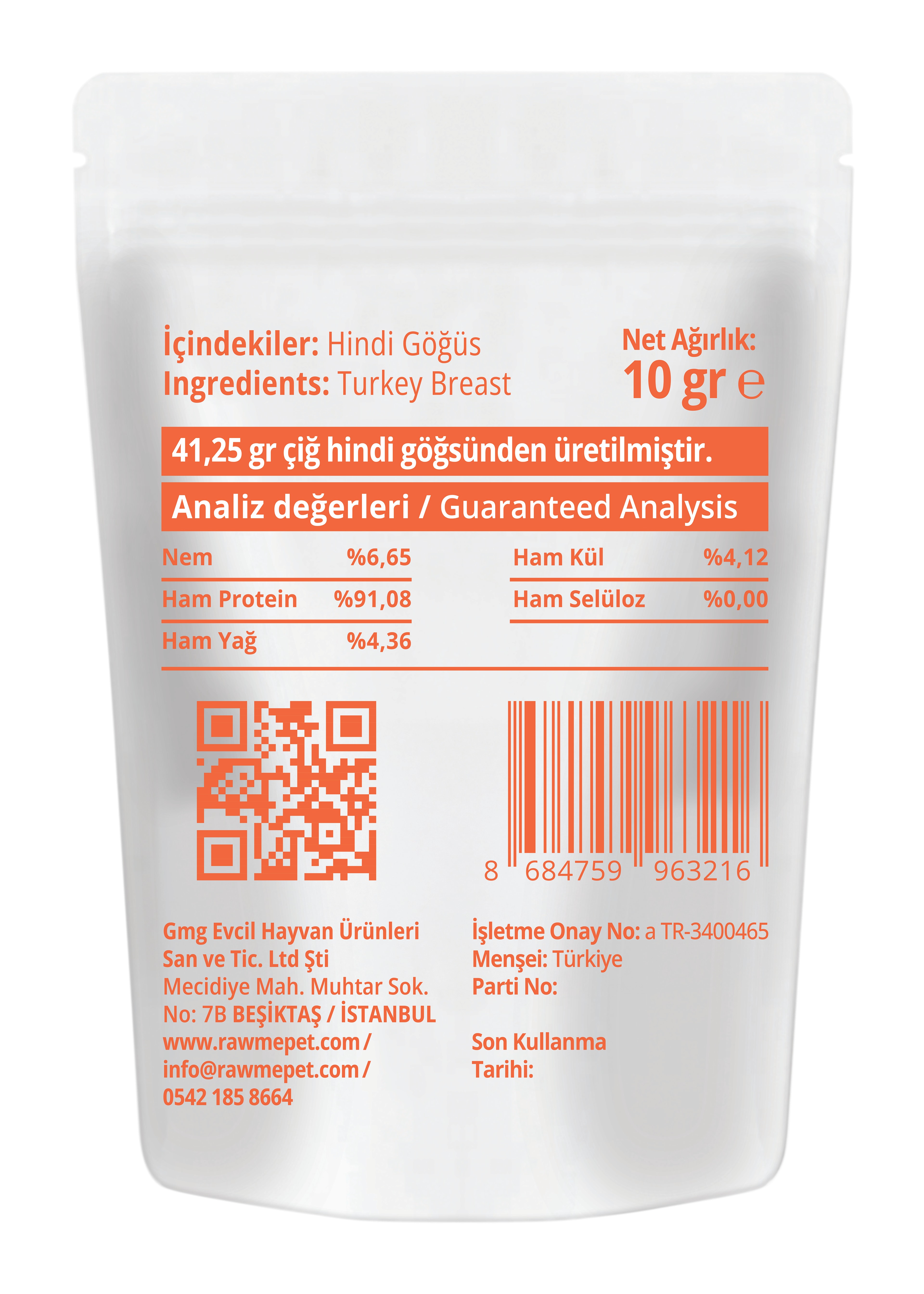 Hindi Göğüs Mini Paket 10 gr