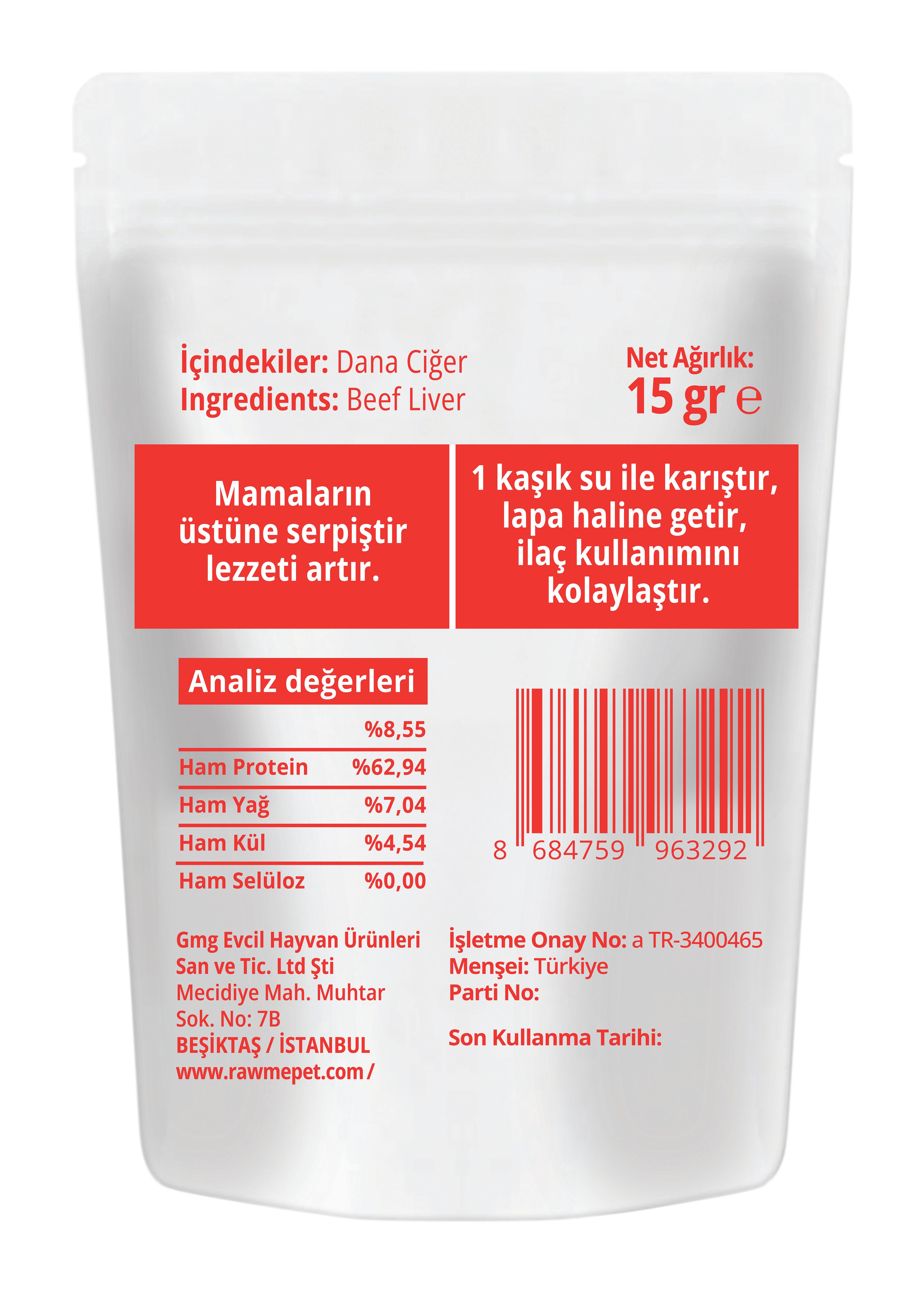 Dana Ciğer Tozu (10 gr) 