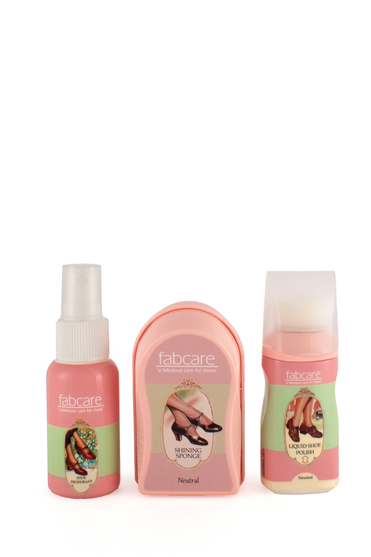 Ayakkabı Bakım Seti - 3'lü (Deodorant + Likit Ayakkabı Boyası + Parlatıcı Sünger) image