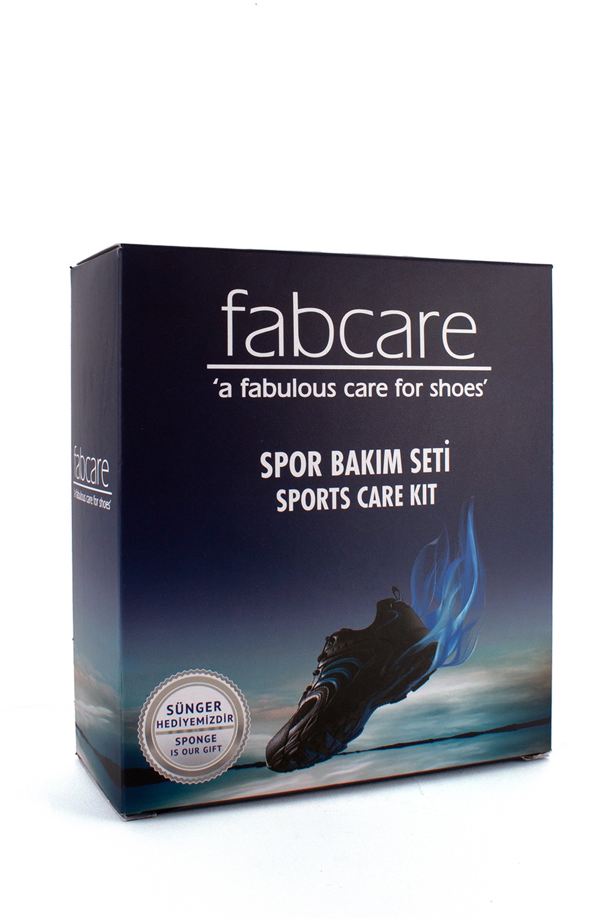 Spor Ayakkabı 3'lü Bakım Seti (Köpük + Deodorant + Sünger)