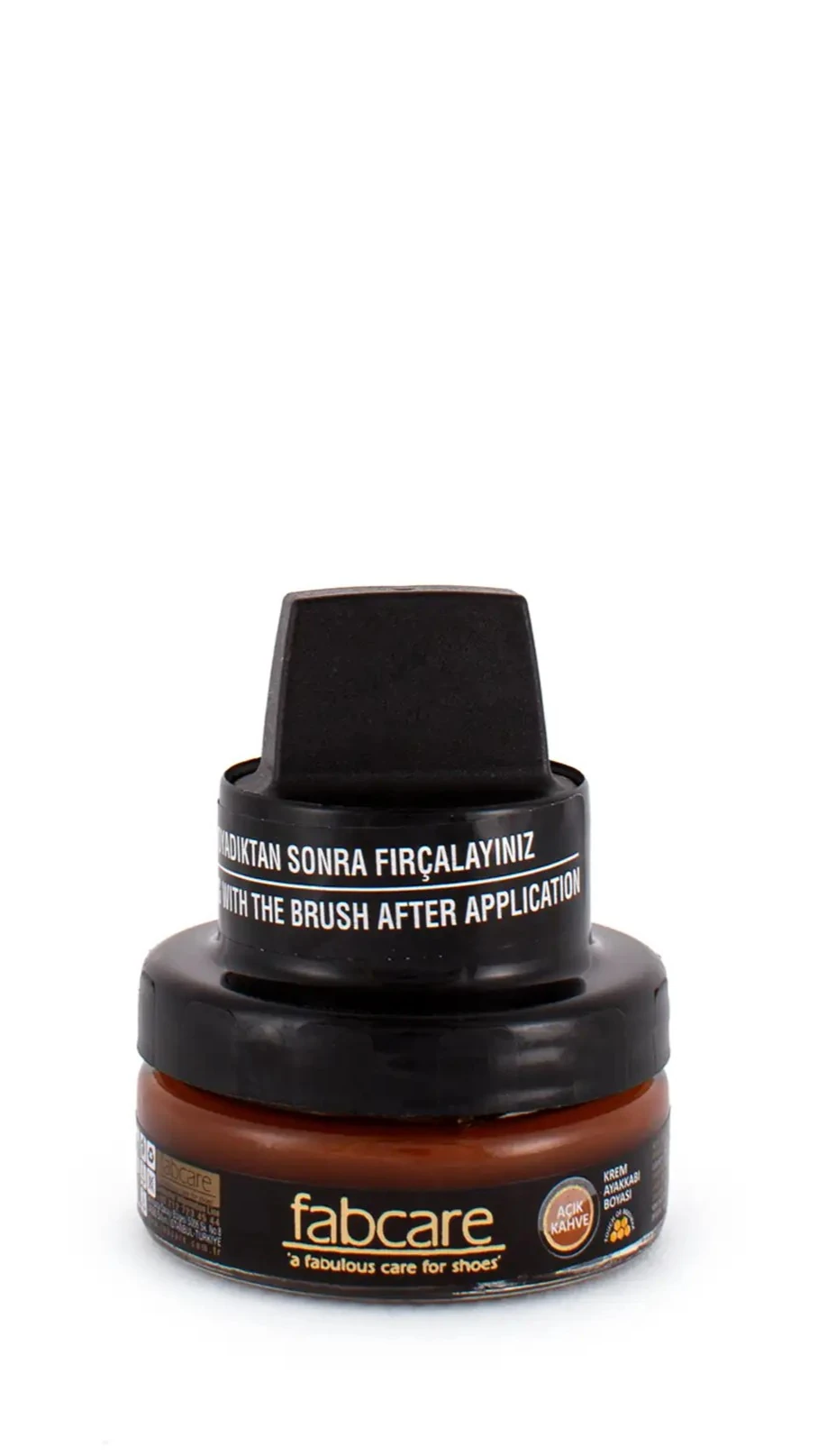 Açık Kahve Krem Ayakkabı Boyası | Deri İçin Besleyici ve Renk Canlandırıcı Cila image