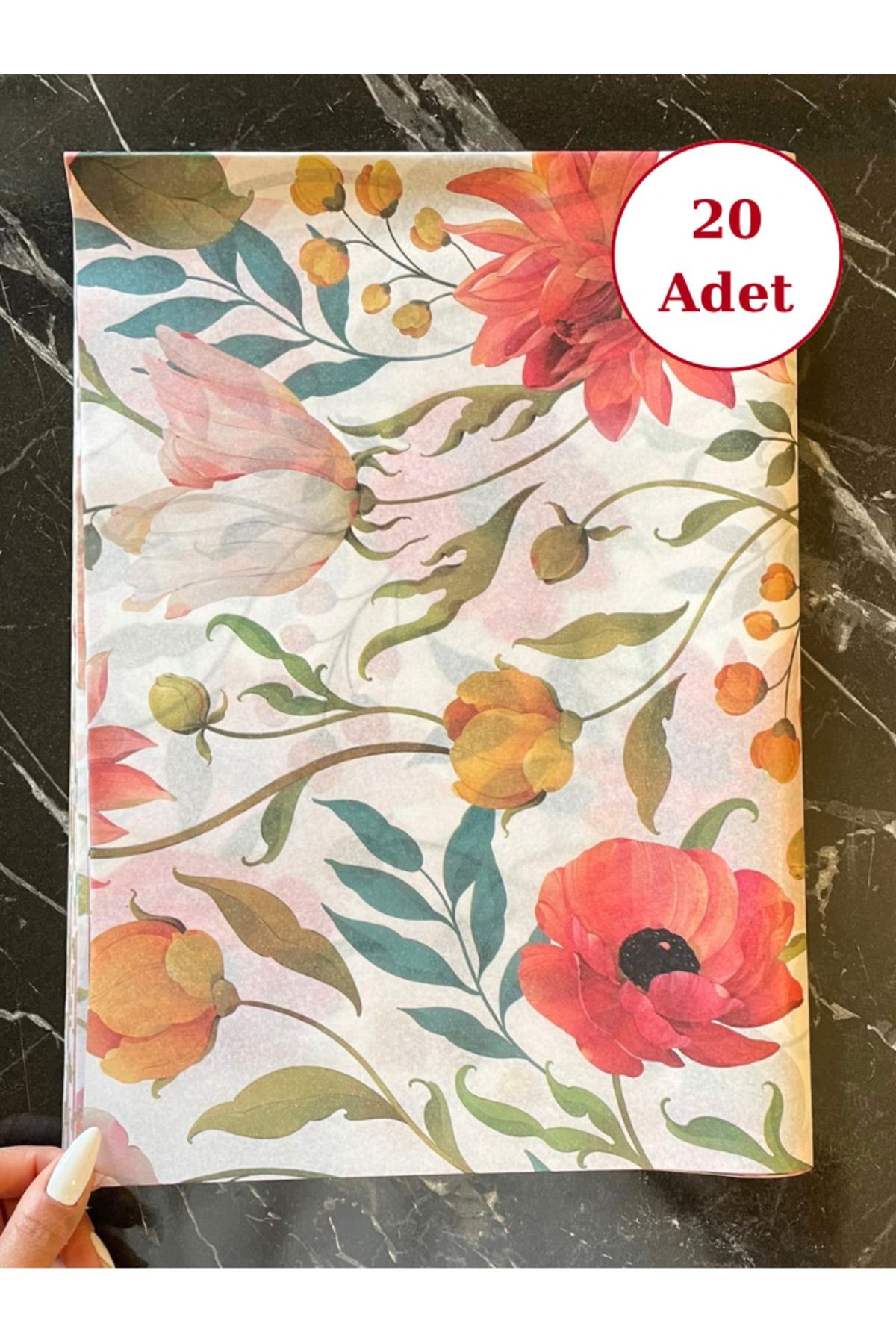 Desenli Pelur Kağıdı 20 adet Avantaj Paketi 50x70 Cm Desenli Pelur, Yılbaşı Hediye Paketi