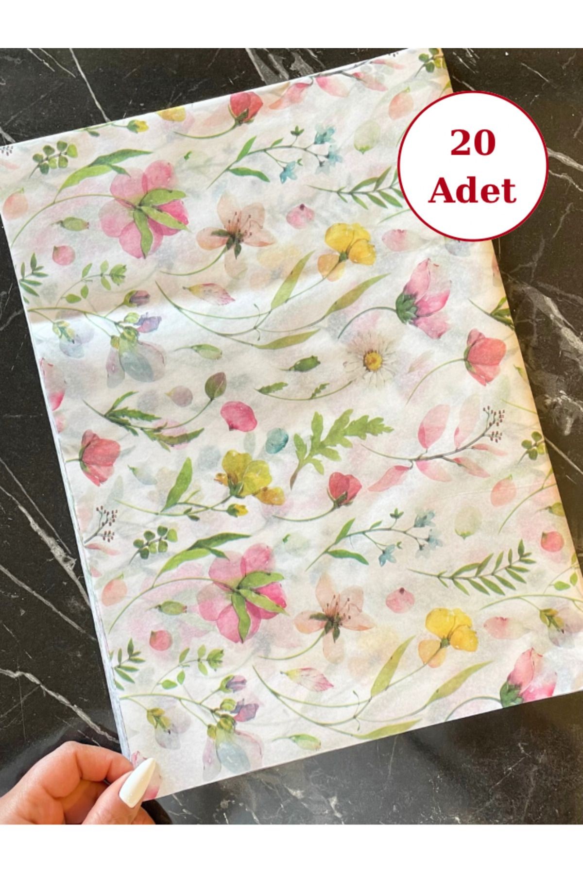 Desenli Pelur Kağıdı 20 adet Avantaj Paketi 50x70 Cm Desenli Pelur, Yılbaşı Hediye Paketi