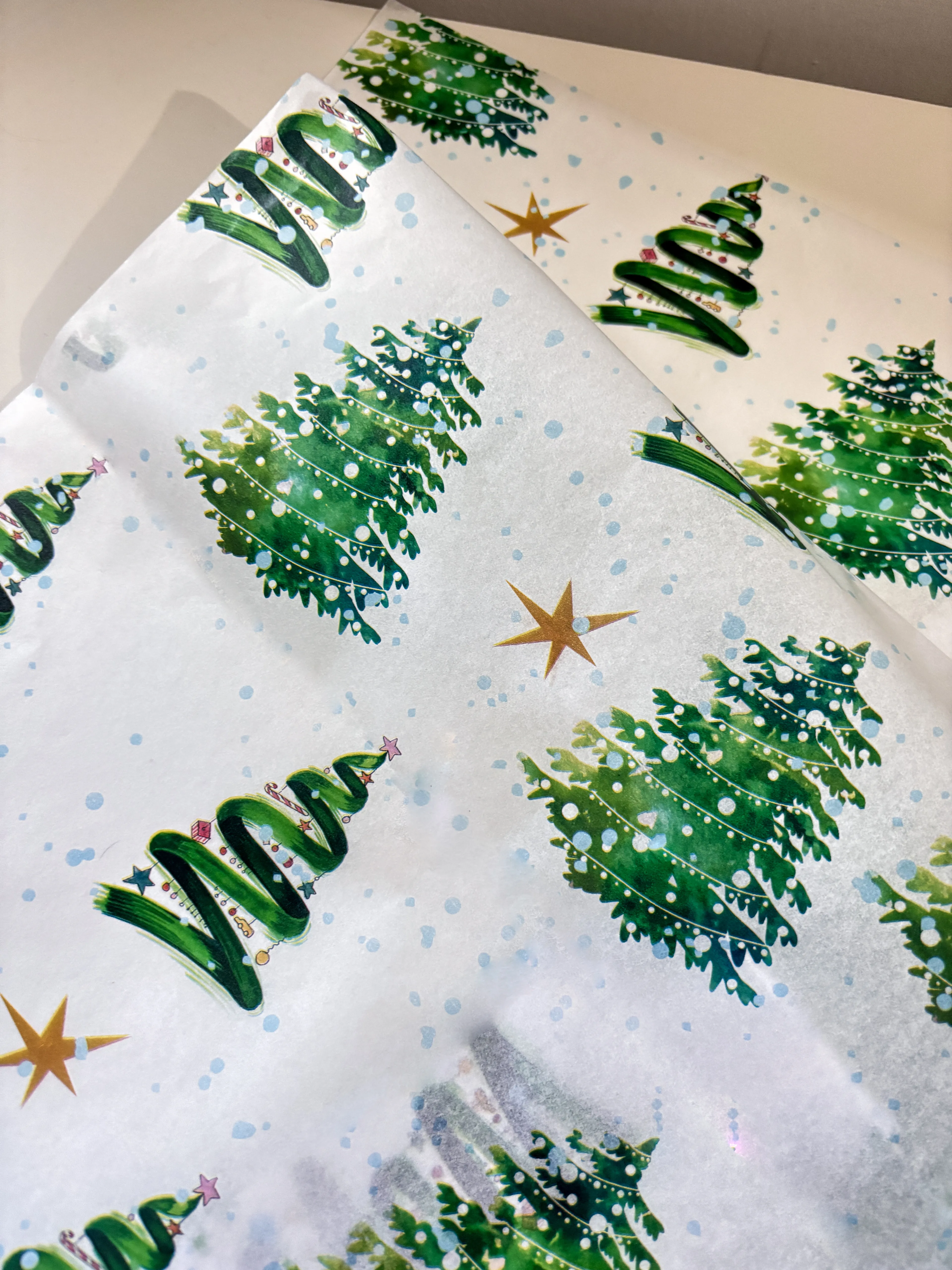 Desenli pelur kağıdı 10 adet 35x50 cm ithal özel seri yılbaşı pelur kağıdı, paketleme kağıdı 