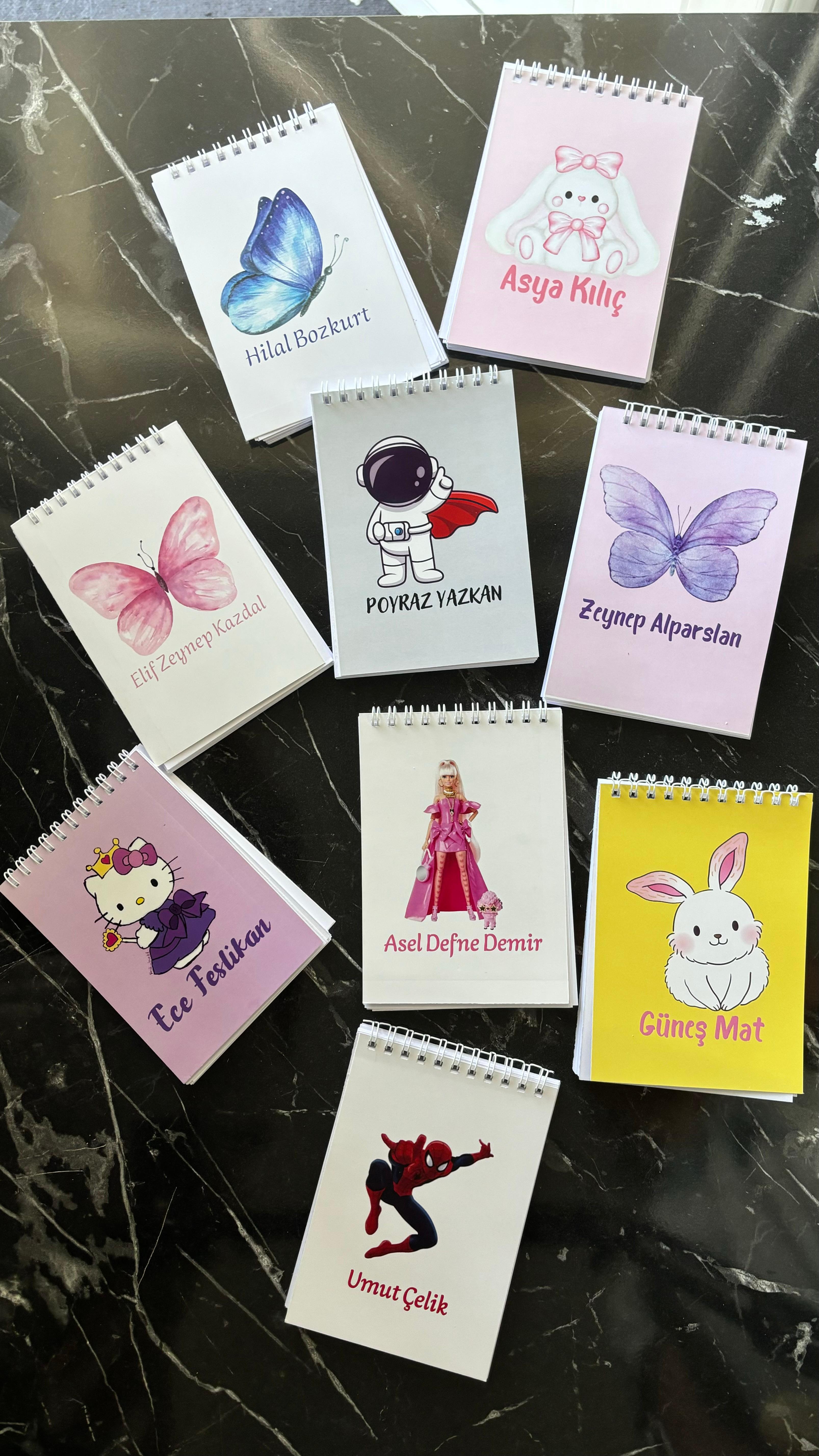 İsme Özel Defter