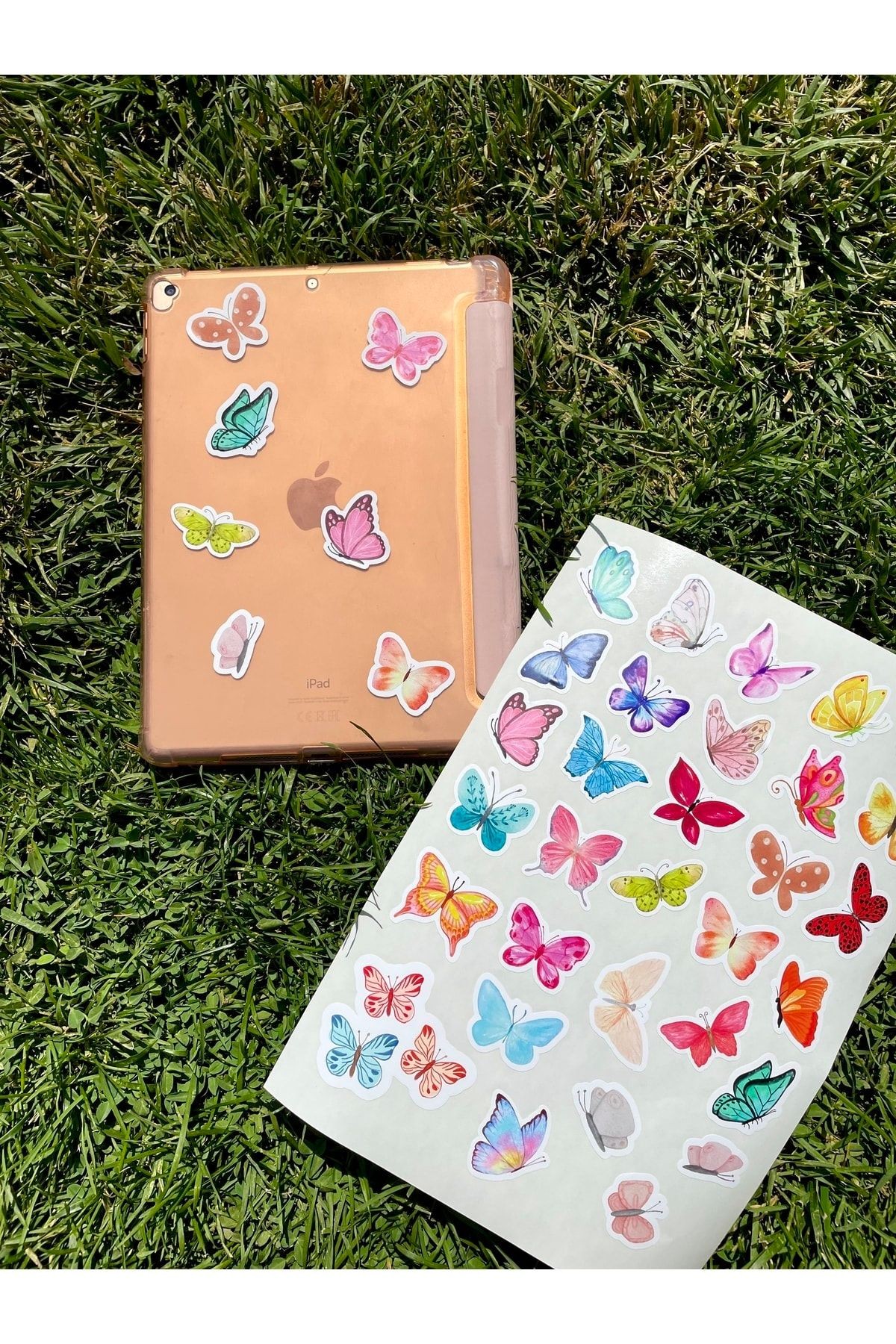 Mariposa Kelebek Sticker Seti 30 Adet Bullet Journal Sticker Sevgililer Günü Sticker