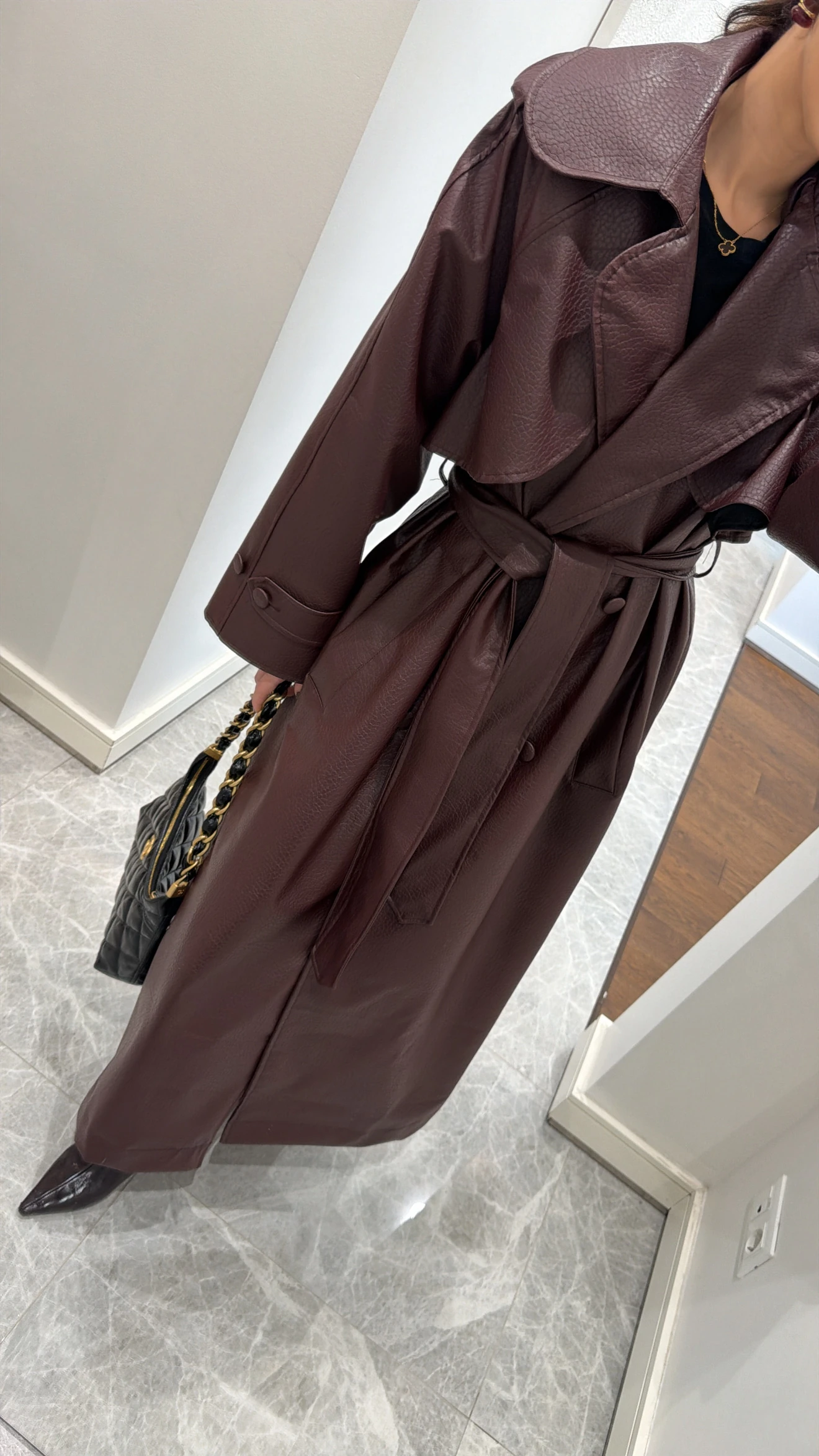 KROKODİL DOKULU VATKALI TRENÇKOT