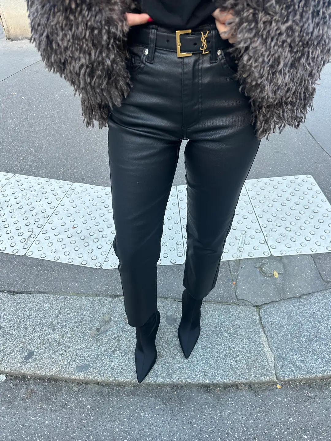 MUMLU FIT MOM JEAN - FÜME