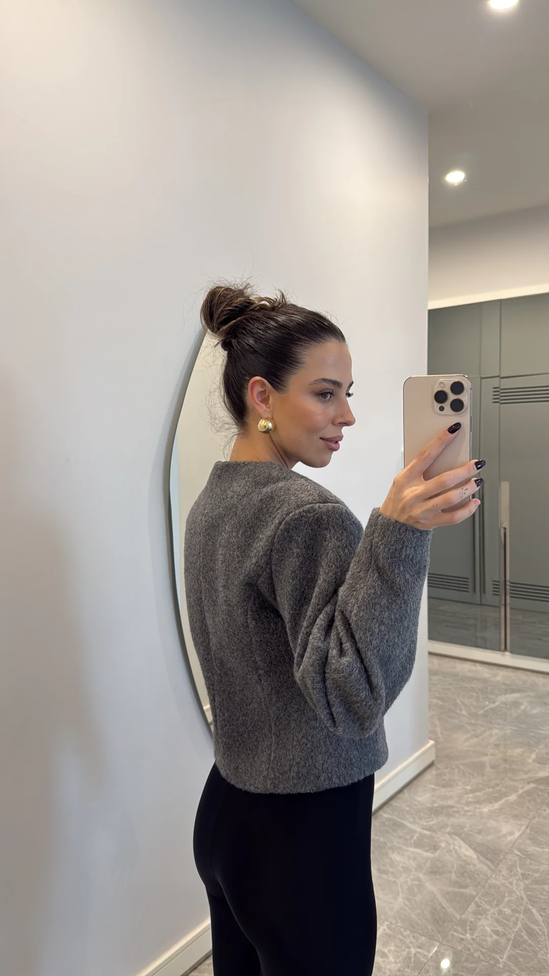 BELDEN OTURTMA KAŞE CEKET