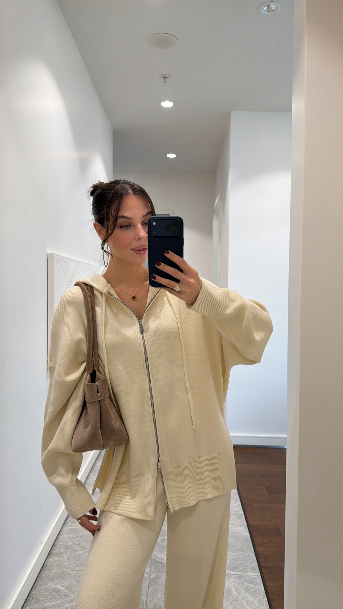 ÇİFT FERMUARLI TRİKO PANTOLON TAKIM