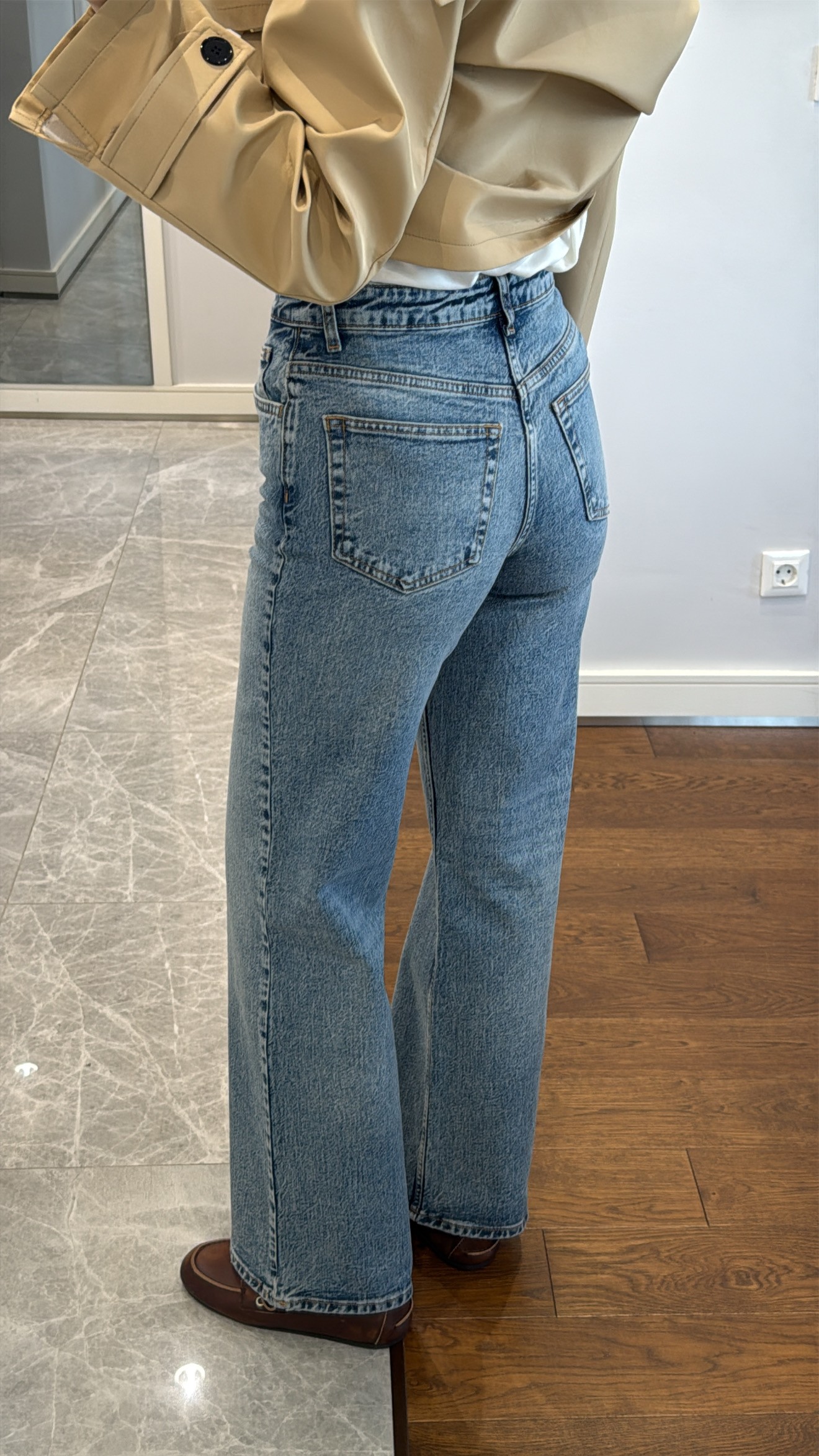 YÜKSEK BEL JEAN PANTOLON